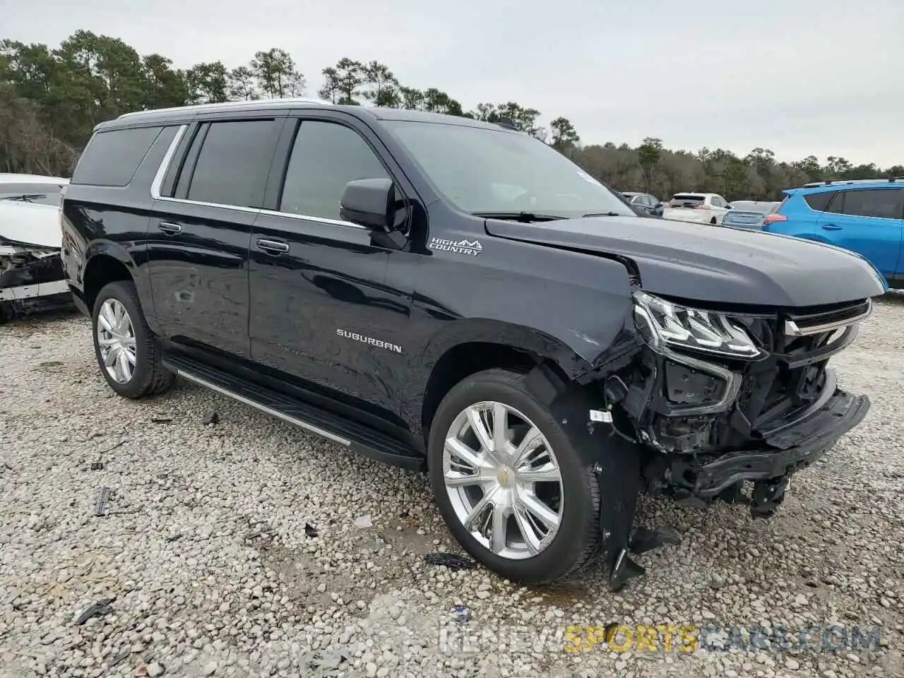 4 Photograph of a damaged car 1GNSCGKLXRR101711 CHEVROLET SUBURBAN 2024