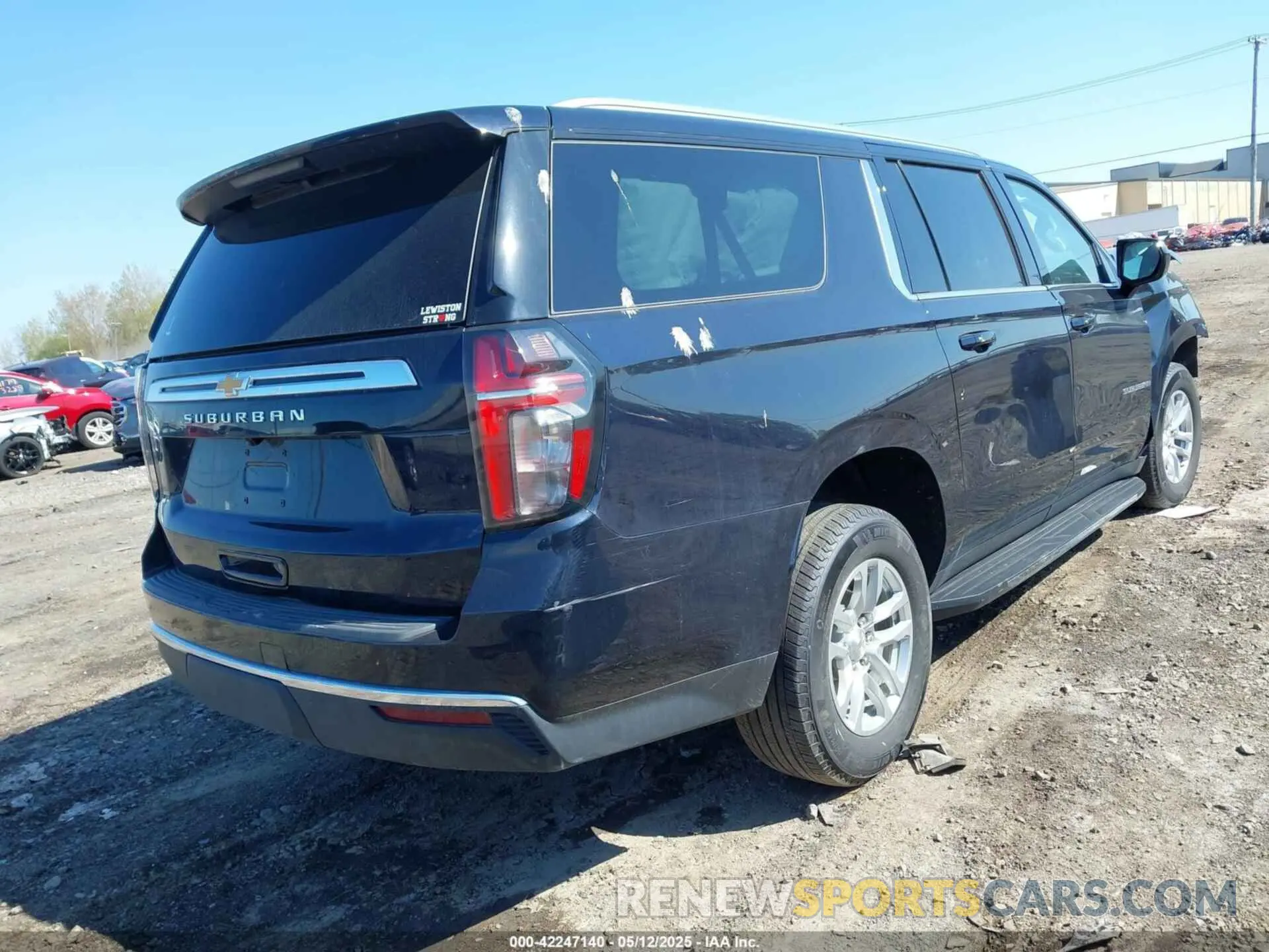 4 Photograph of a damaged car 1GNSKBKD1RR153470 CHEVROLET SUBURBAN 2024