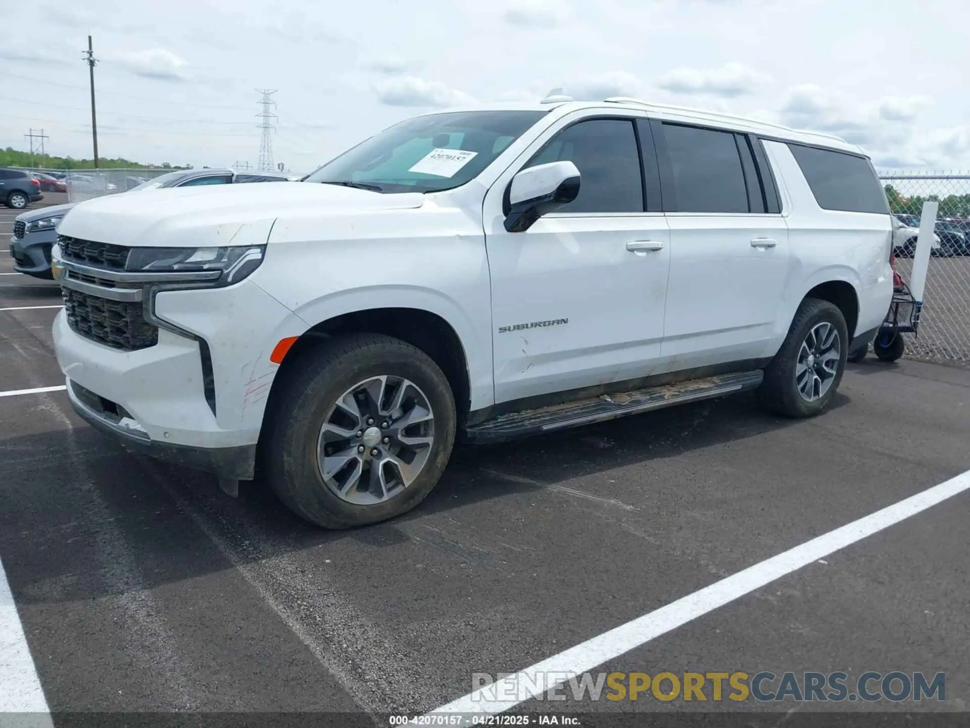 2 Photograph of a damaged car 1GNSKBKD7RR153232 CHEVROLET SUBURBAN 2024