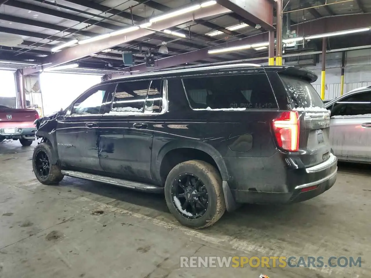 2 Photograph of a damaged car 1GNSKCKD1RR386268 CHEVROLET SUBURBAN 2024