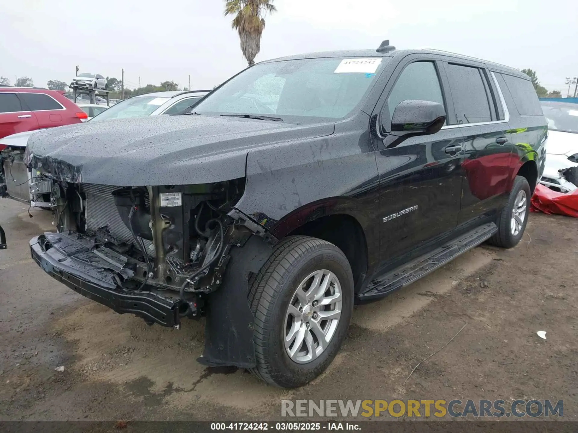 2 Photograph of a damaged car 1GNSKCKD4RR217863 CHEVROLET SUBURBAN 2024
