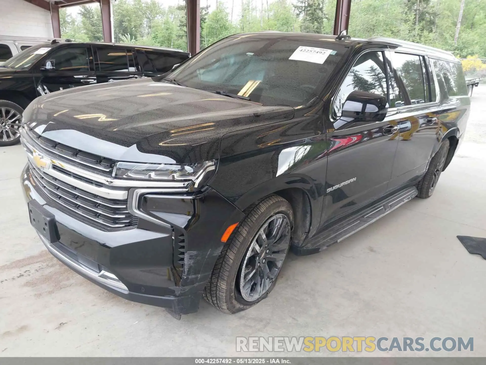 2 Photograph of a damaged car 1GNSKCKD6RR291852 CHEVROLET SUBURBAN 2024