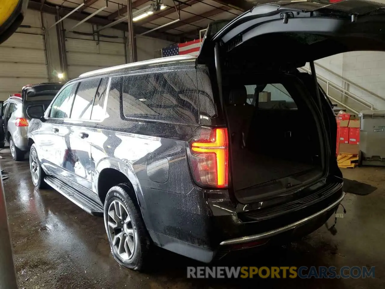 2 Photograph of a damaged car 1GNSKCKD7RR107504 CHEVROLET SUBURBAN 2024