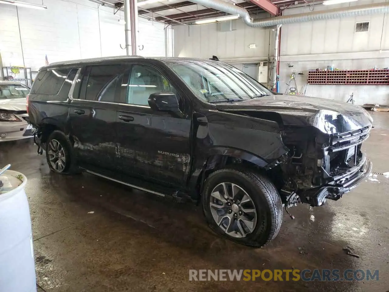 4 Photograph of a damaged car 1GNSKCKD7RR107504 CHEVROLET SUBURBAN 2024