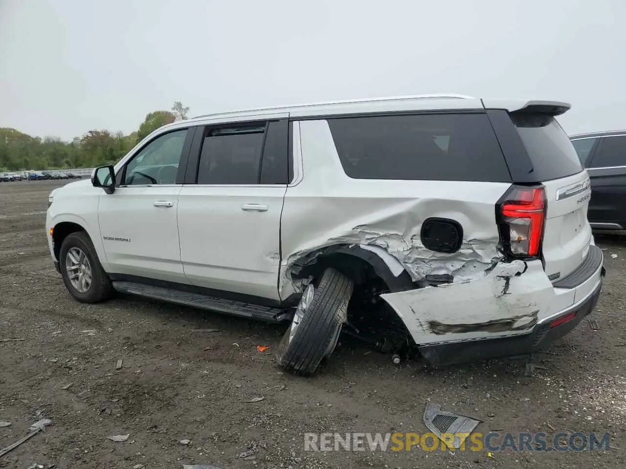 2 Photograph of a damaged car 1GNSKCKD7RR410489 CHEVROLET SUBURBAN 2024