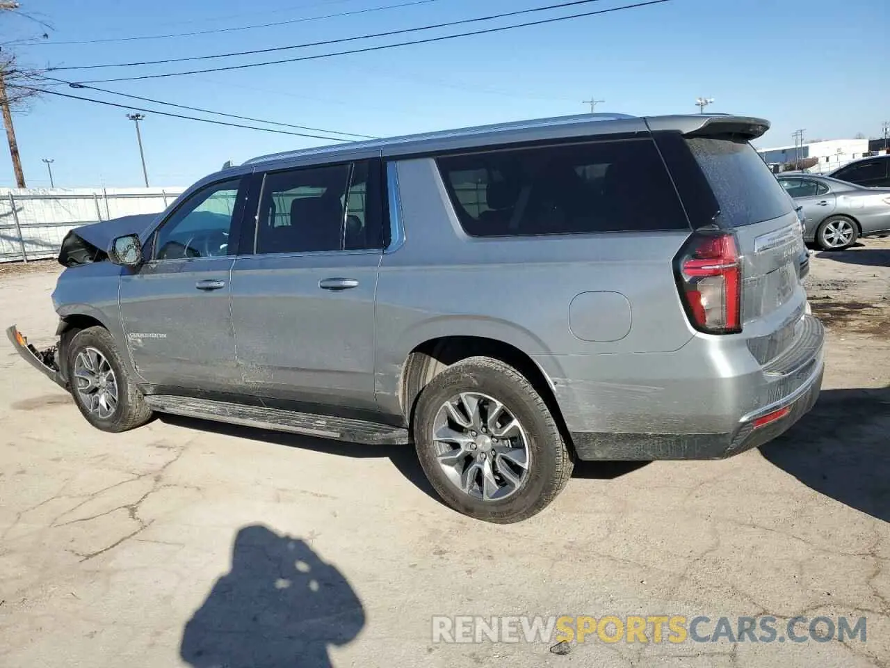 2 Photograph of a damaged car 1GNSKCKD9RR185377 CHEVROLET SUBURBAN 2024