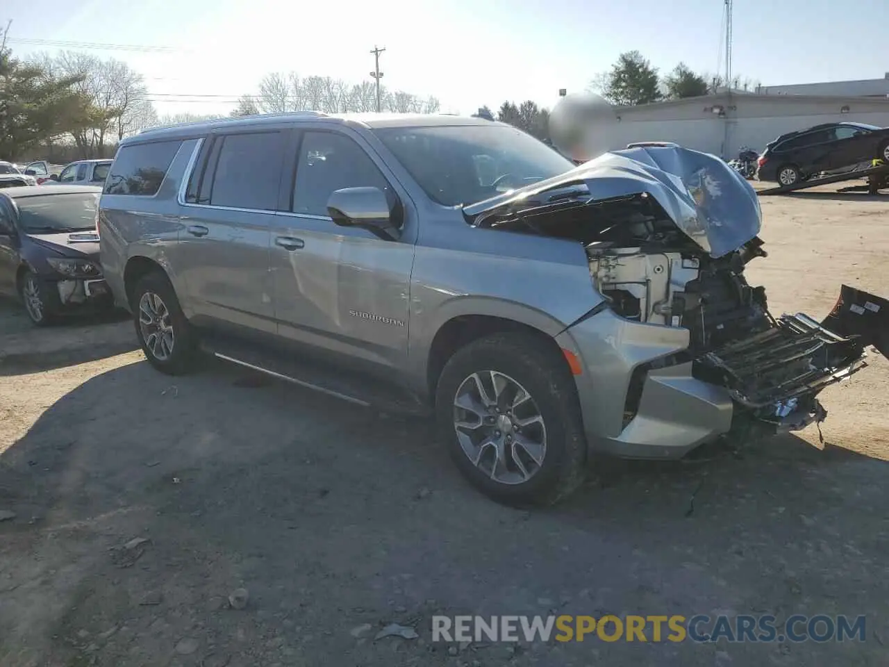 4 Photograph of a damaged car 1GNSKCKD9RR185377 CHEVROLET SUBURBAN 2024