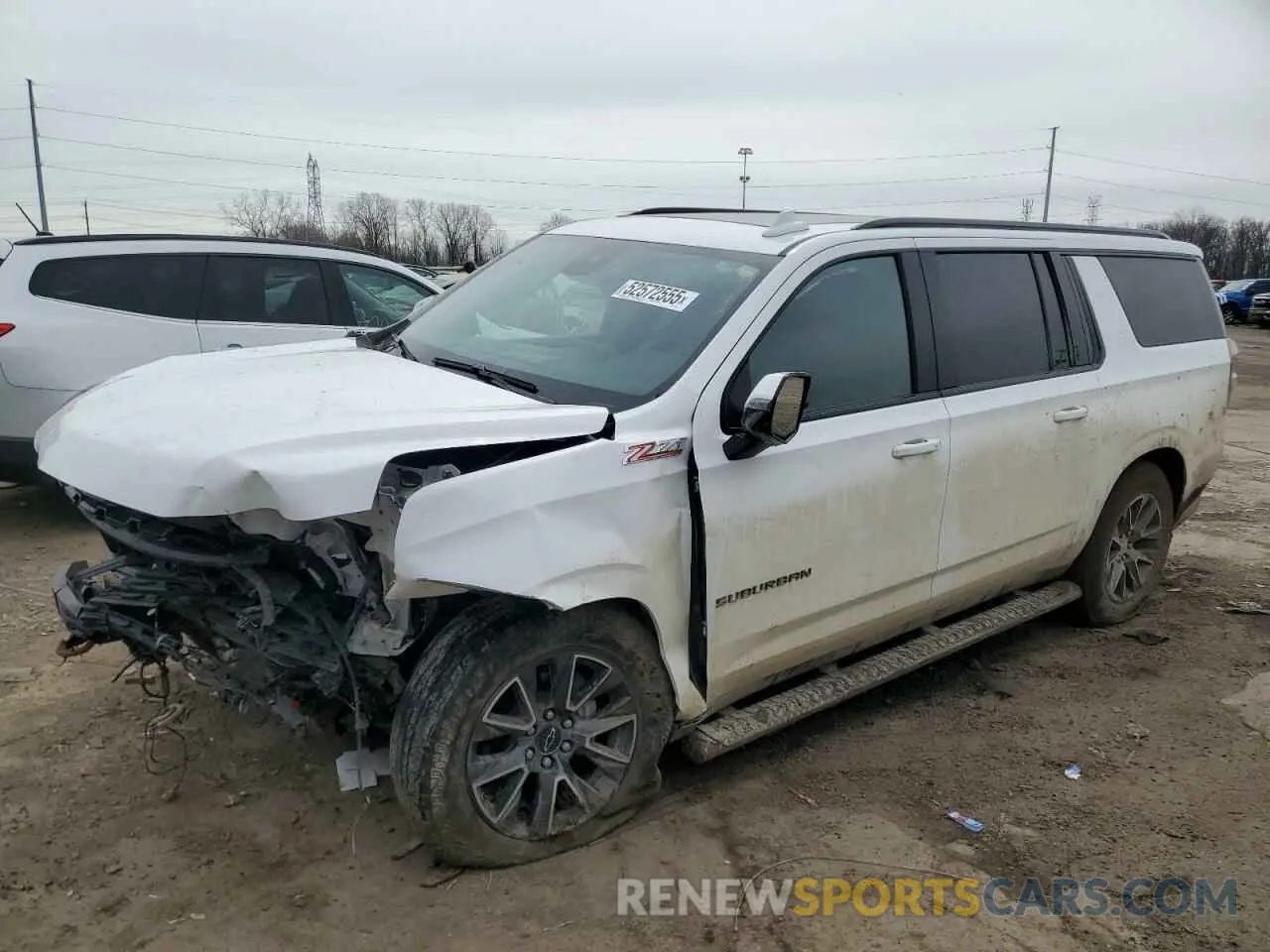 1 Photograph of a damaged car 1GNSKDKD1RR110677 CHEVROLET SUBURBAN 2024