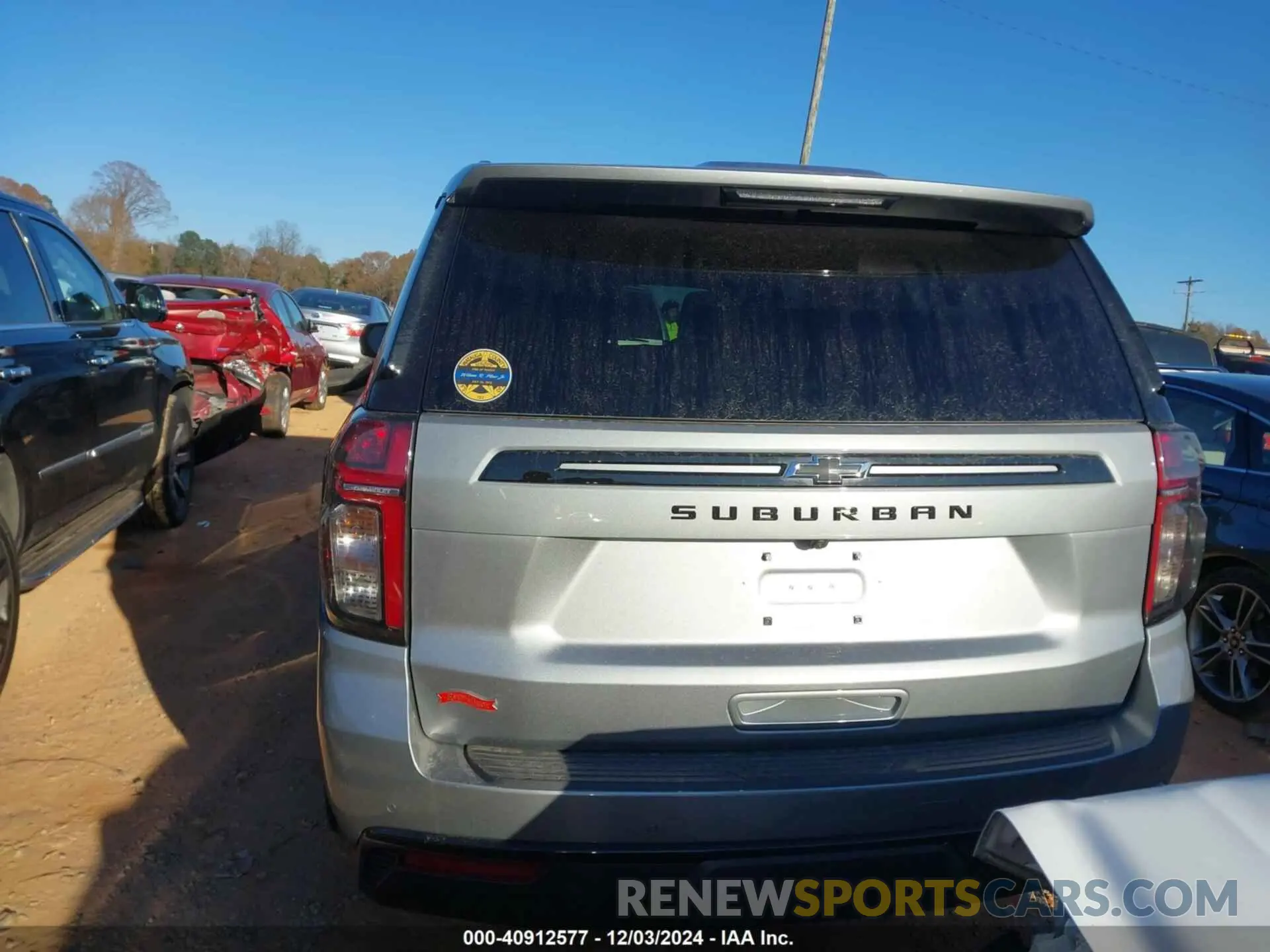 16 Photograph of a damaged car 1GNSKDKD1RR316405 CHEVROLET SUBURBAN 2024