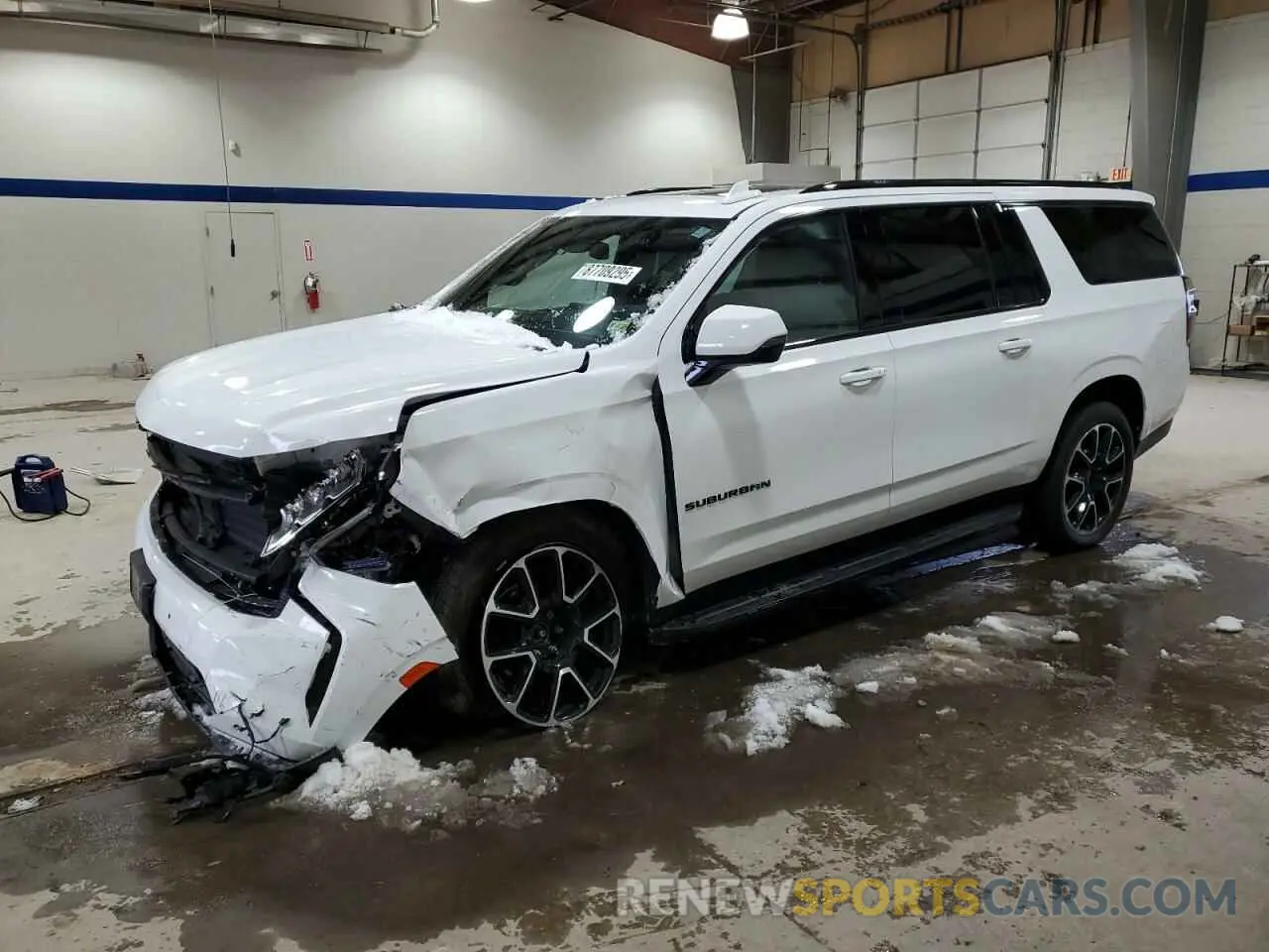 1 Photograph of a damaged car 1GNSKEKD5RR263892 CHEVROLET SUBURBAN 2024