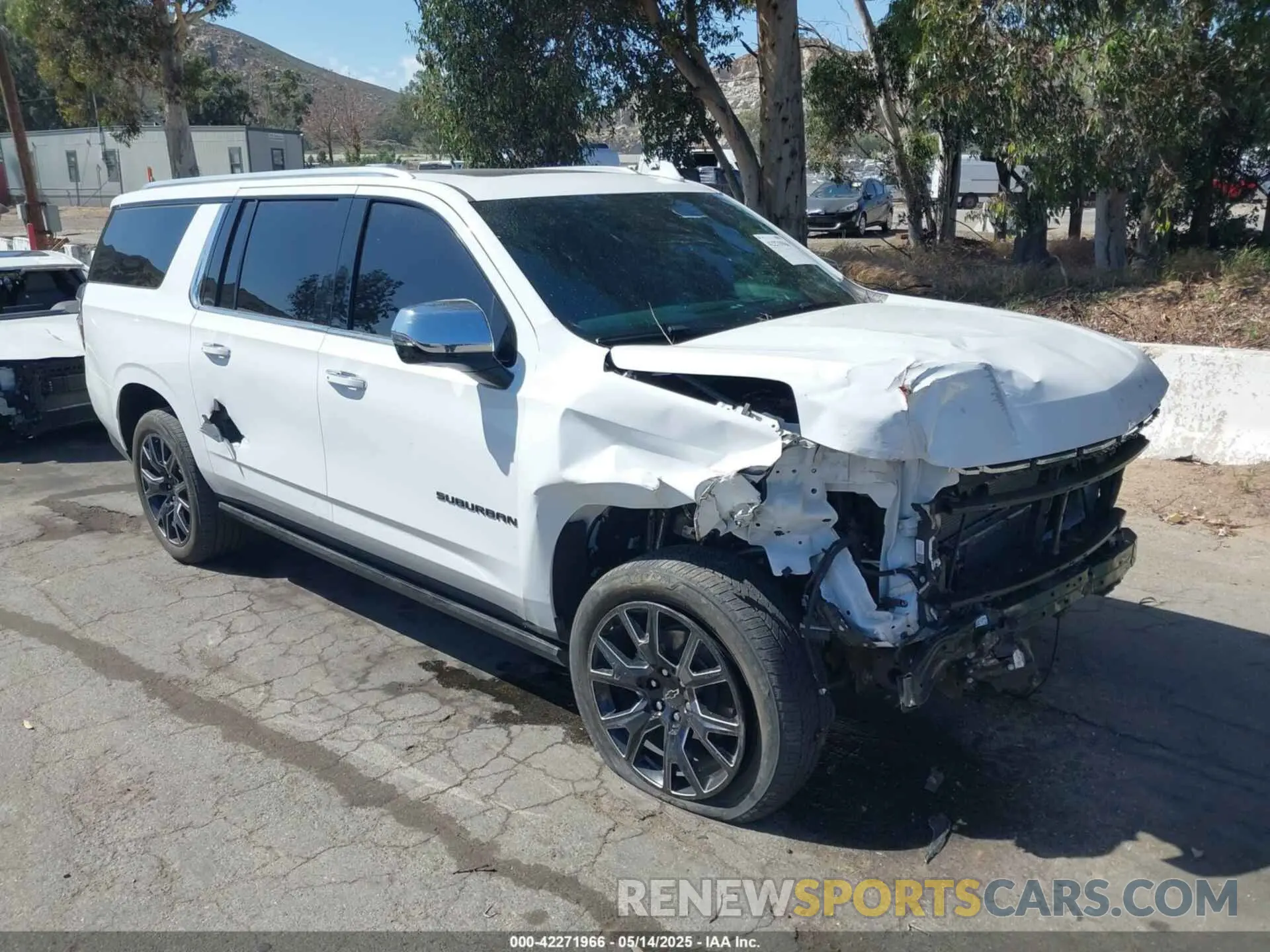 1 Photograph of a damaged car 1GNSKFKTXRR209081 CHEVROLET SUBURBAN 2024