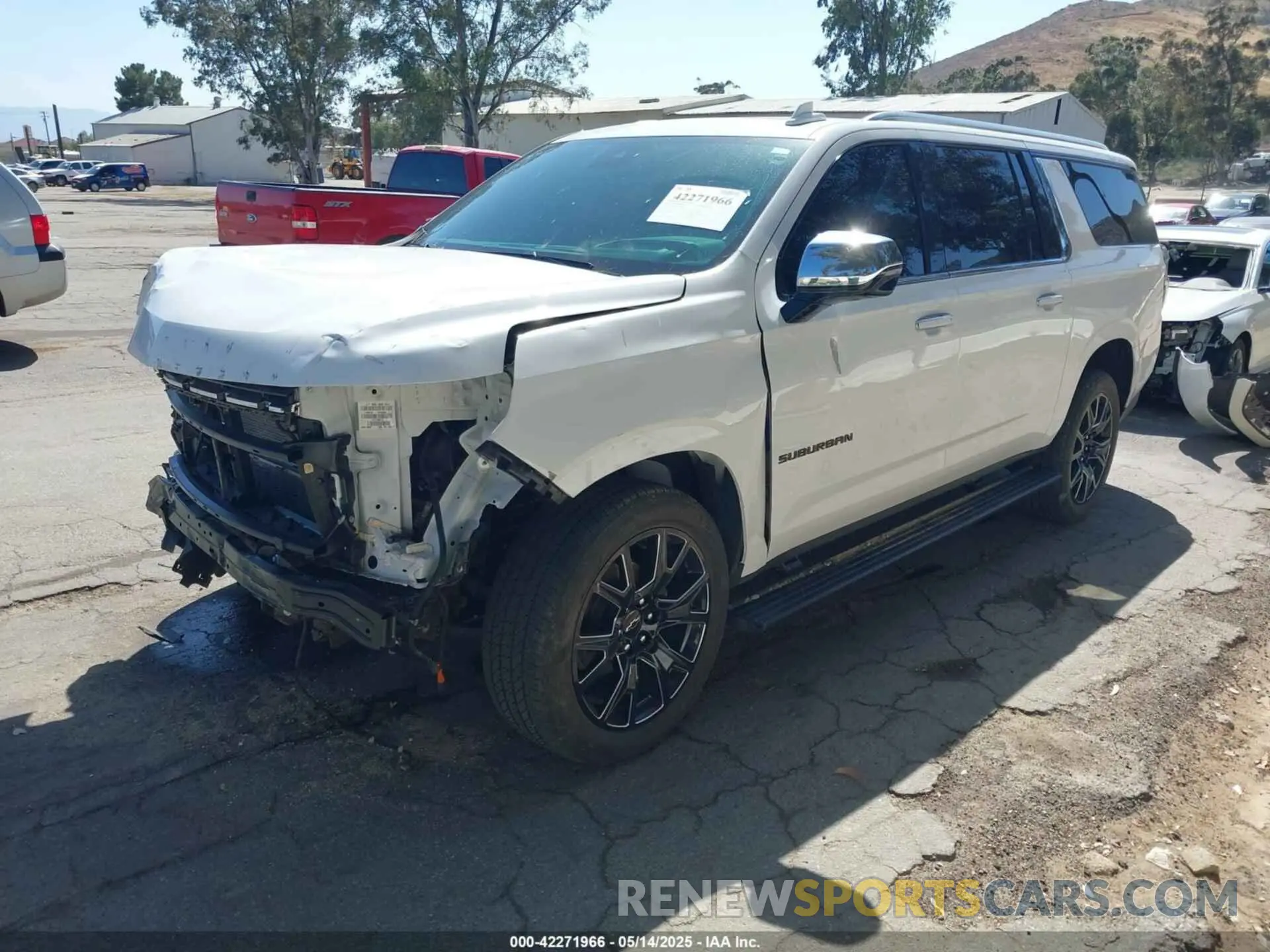 2 Photograph of a damaged car 1GNSKFKTXRR209081 CHEVROLET SUBURBAN 2024