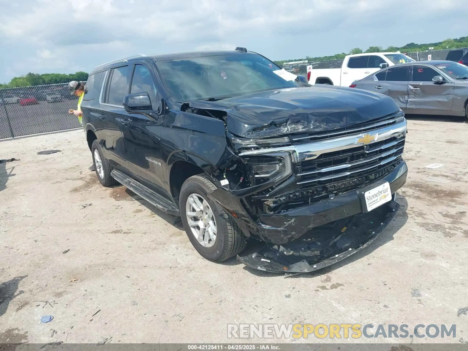 1 Photograph of a damaged car 1GNS5CRD8SR200292 CHEVROLET SUBURBAN 2025