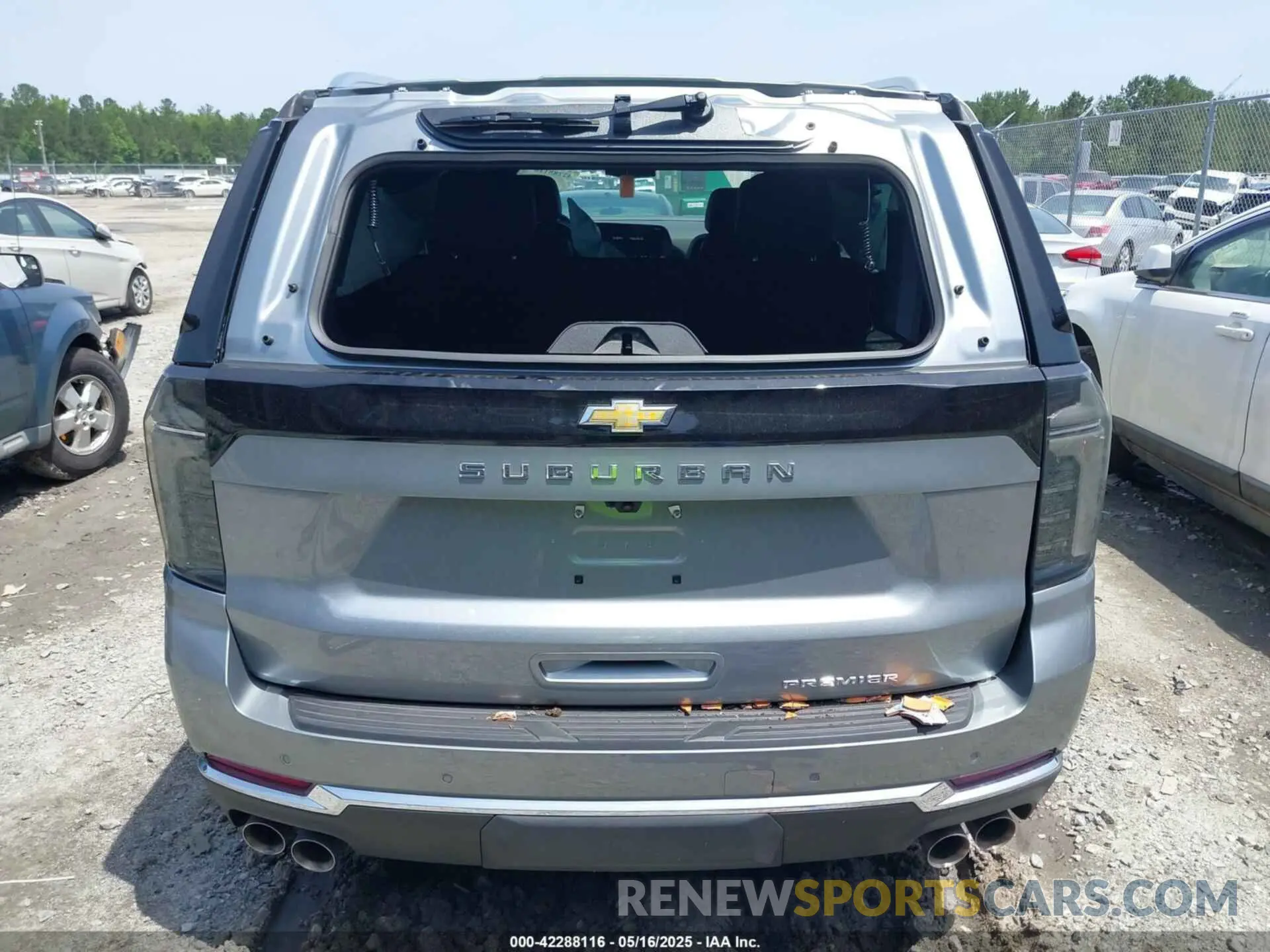 16 Photograph of a damaged car 1GNS5FRD8SR181650 CHEVROLET SUBURBAN 2025