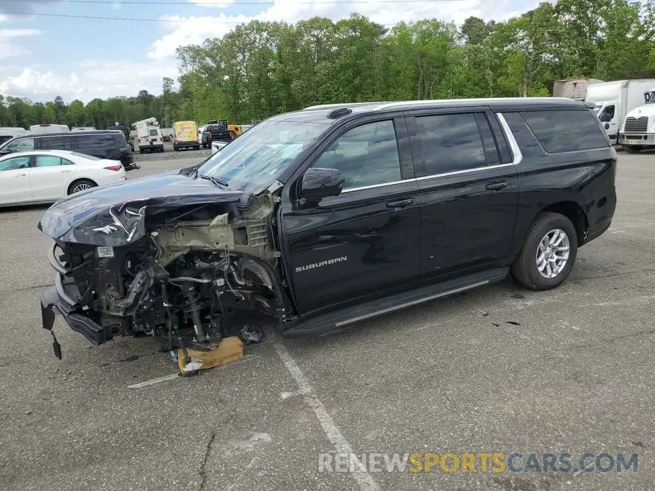 1 Photograph of a damaged car 1GNS6CRD6SR177897 CHEVROLET SUBURBAN 2025