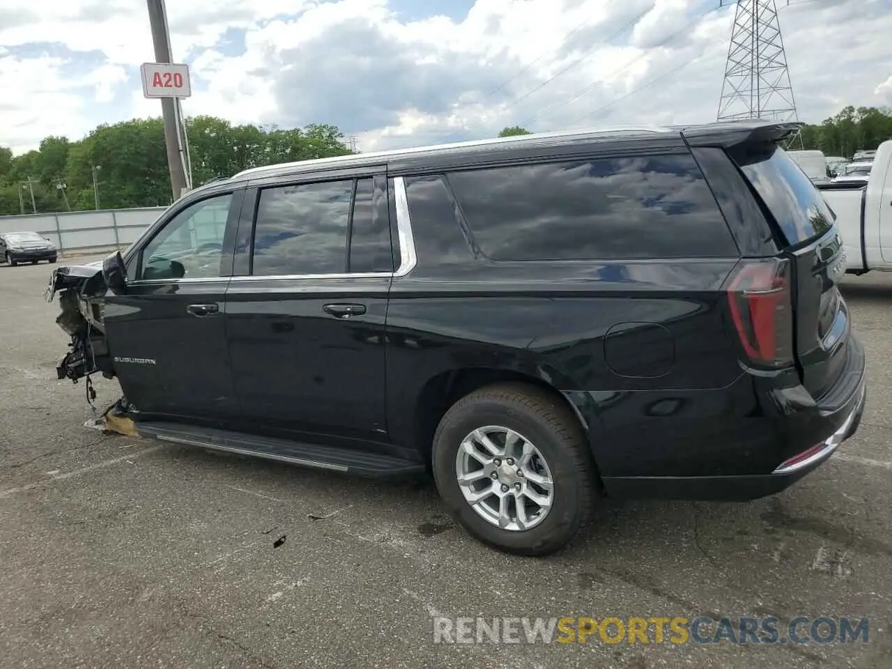 2 Photograph of a damaged car 1GNS6CRD6SR177897 CHEVROLET SUBURBAN 2025