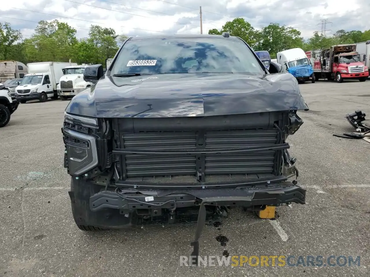 5 Photograph of a damaged car 1GNS6CRD6SR177897 CHEVROLET SUBURBAN 2025