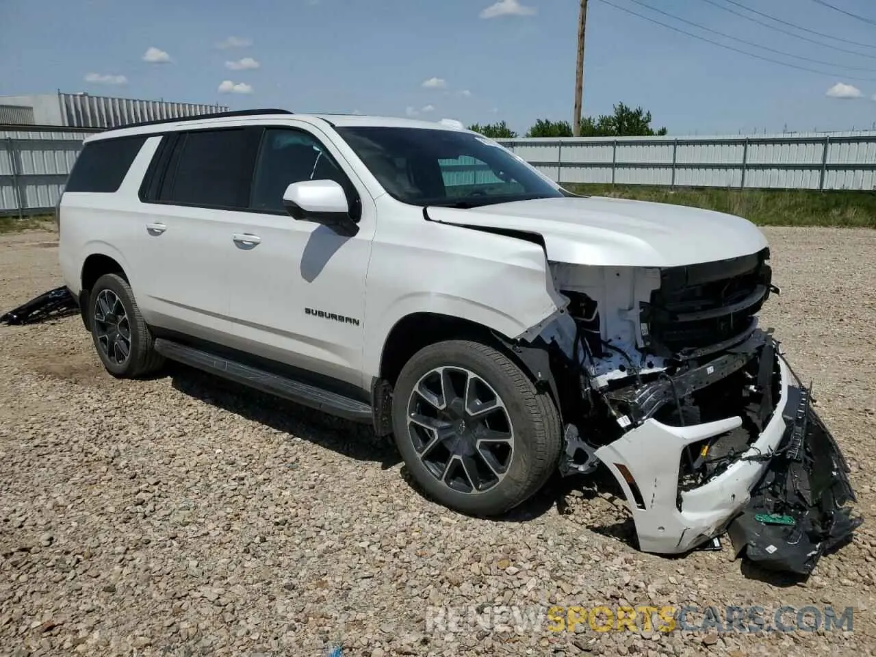 4 Photograph of a damaged car 1GNS6ERD0SR134023 CHEVROLET SUBURBAN 2025