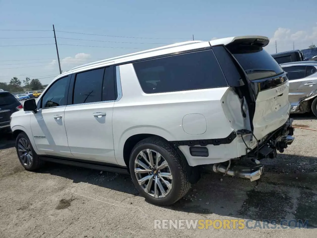 2 Photograph of a damaged car 1GNS6GRL4SR212953 CHEVROLET SUBURBAN 2025