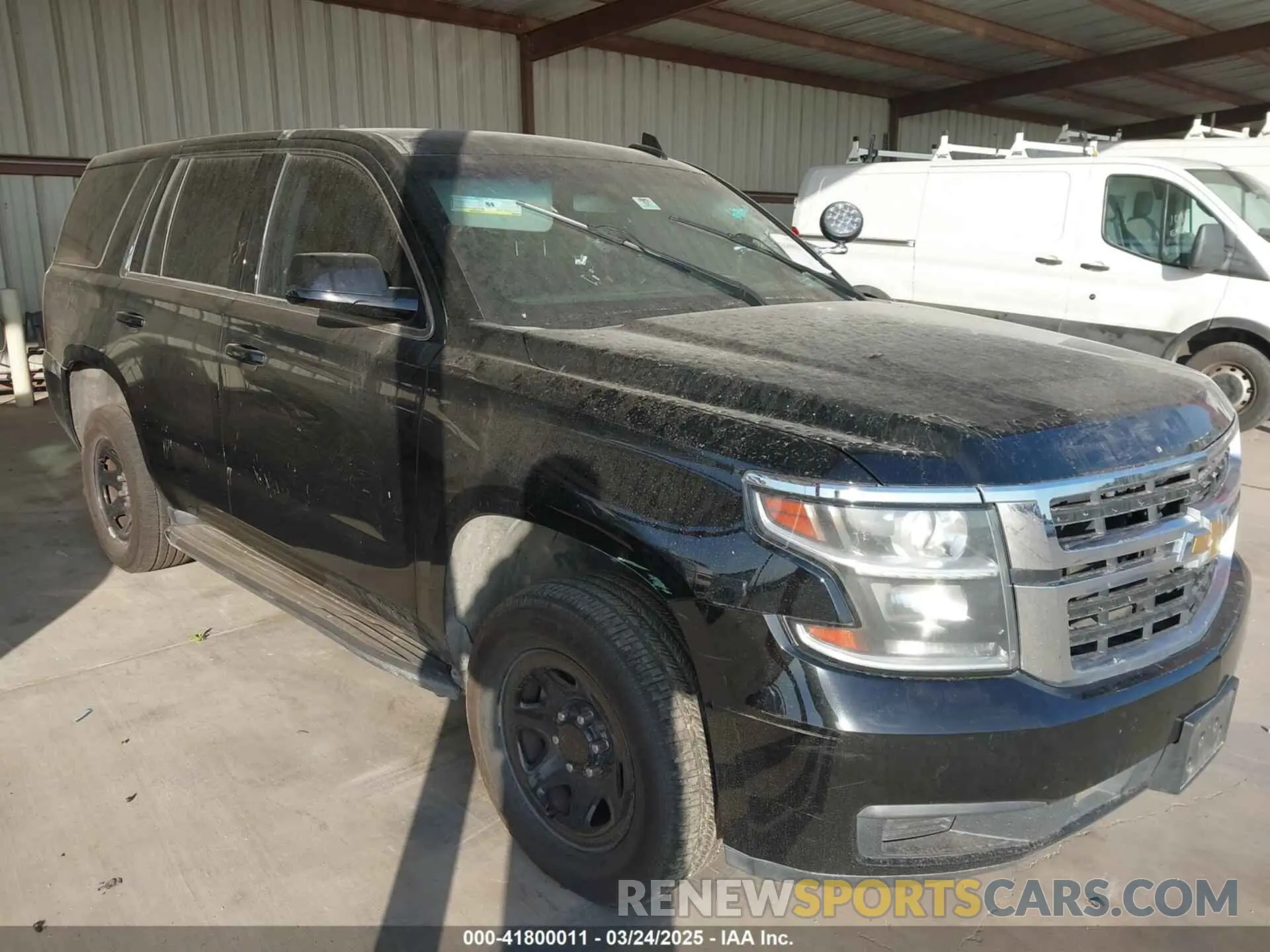 1 Photograph of a damaged car 1GNLCDEC0KR390778 CHEVROLET TAHOE 2019