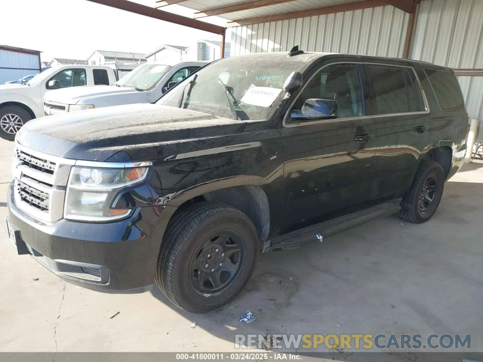 2 Photograph of a damaged car 1GNLCDEC0KR390778 CHEVROLET TAHOE 2019