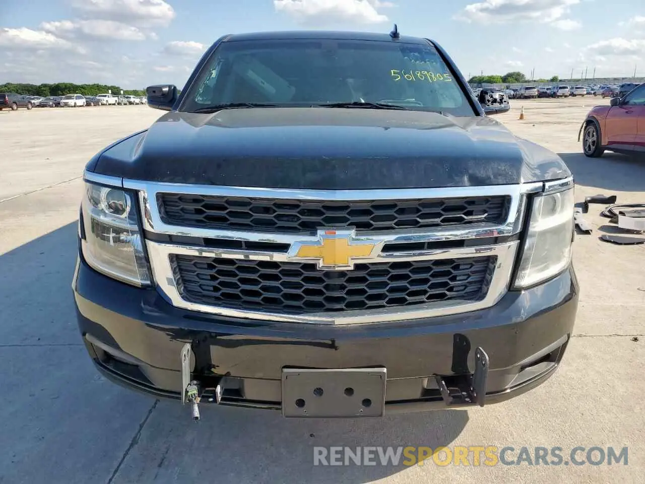 5 Photograph of a damaged car 1GNLCDEC1KR209848 CHEVROLET TAHOE 2019