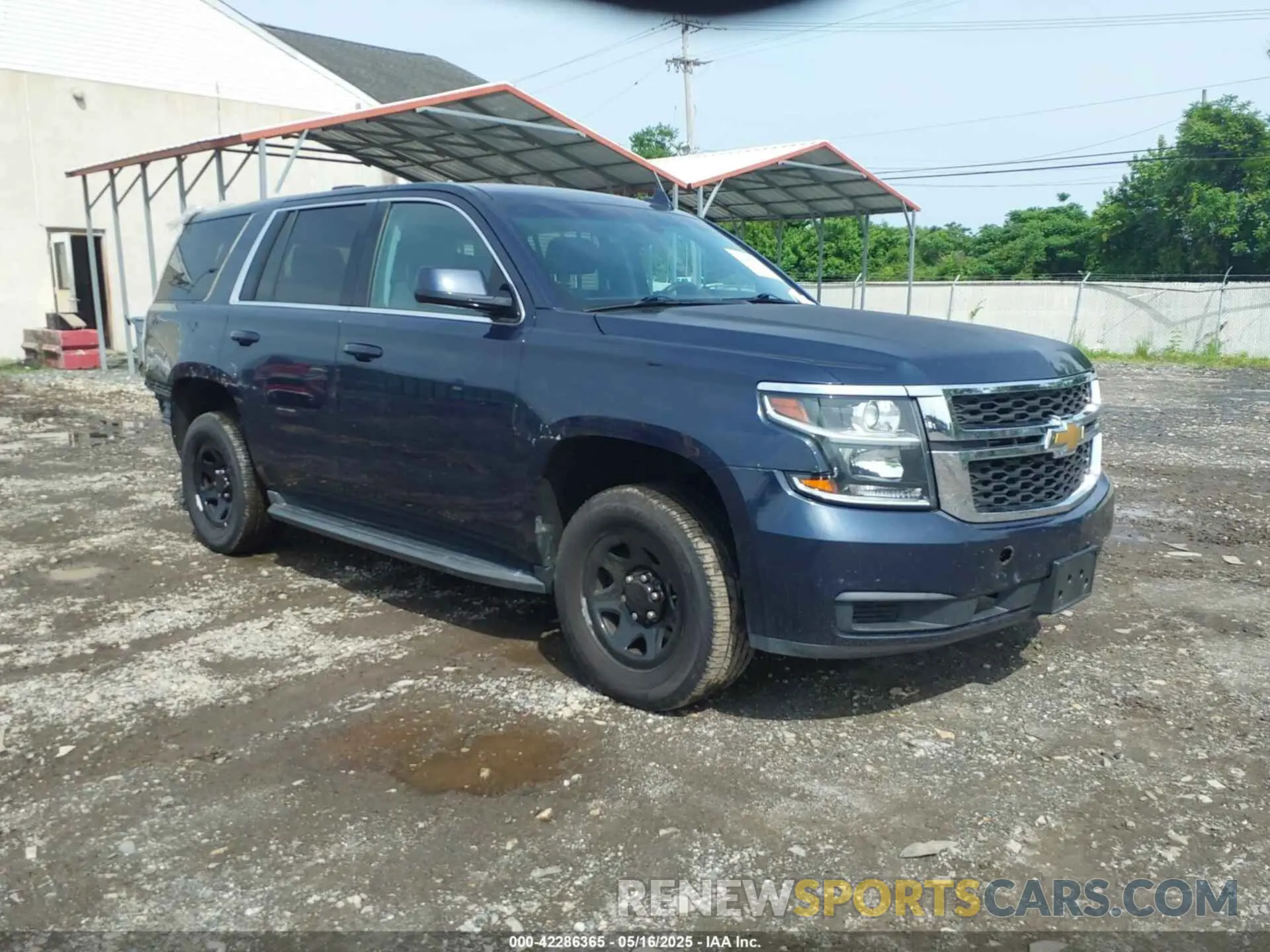 1 Photograph of a damaged car 1GNLCDEC1KR218436 CHEVROLET TAHOE 2019