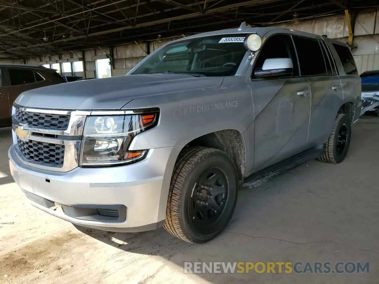 1 Photograph of a damaged car 1GNLCDEC1KR300067 CHEVROLET TAHOE 2019