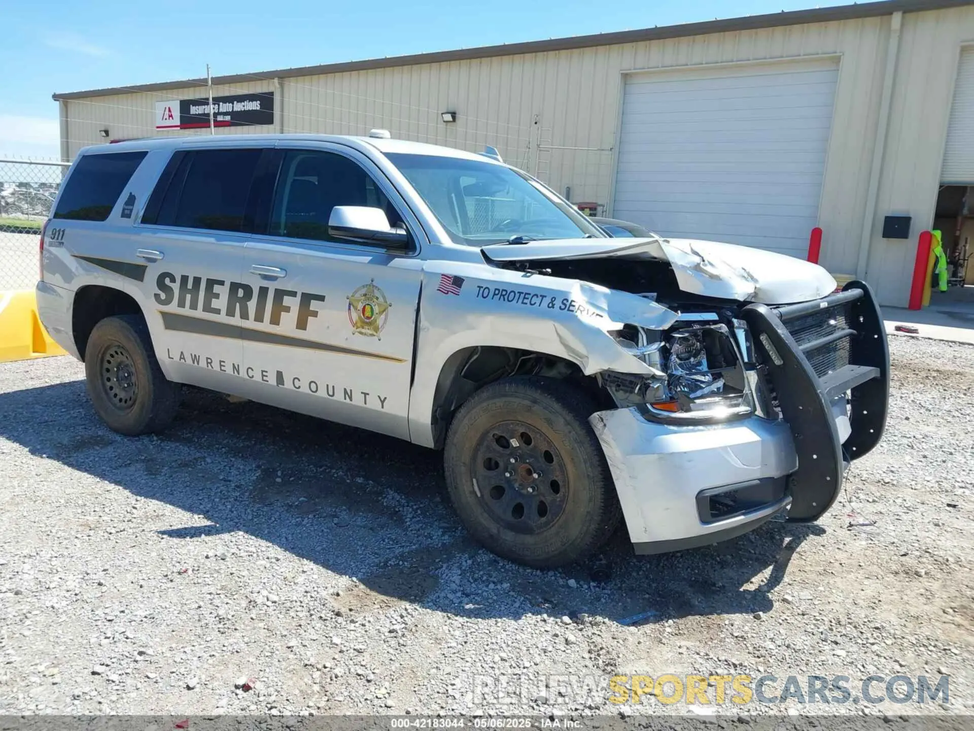 1 Photograph of a damaged car 1GNLCDEC4KR242441 CHEVROLET TAHOE 2019