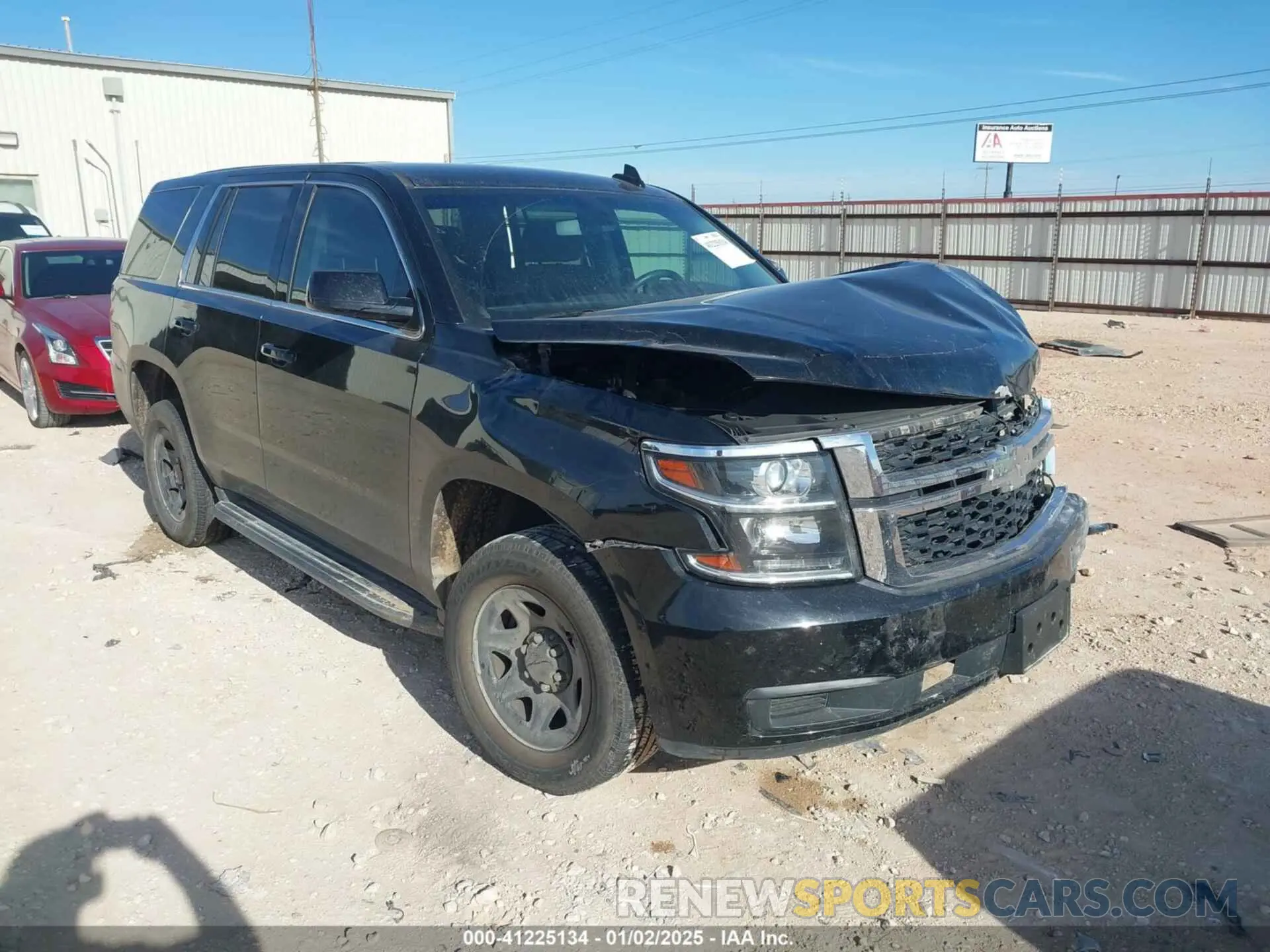 1 Photograph of a damaged car 1GNLCDEC4KR295348 CHEVROLET TAHOE 2019