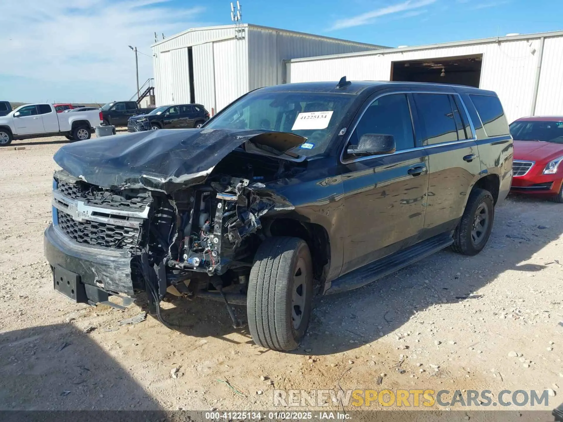 2 Photograph of a damaged car 1GNLCDEC4KR295348 CHEVROLET TAHOE 2019
