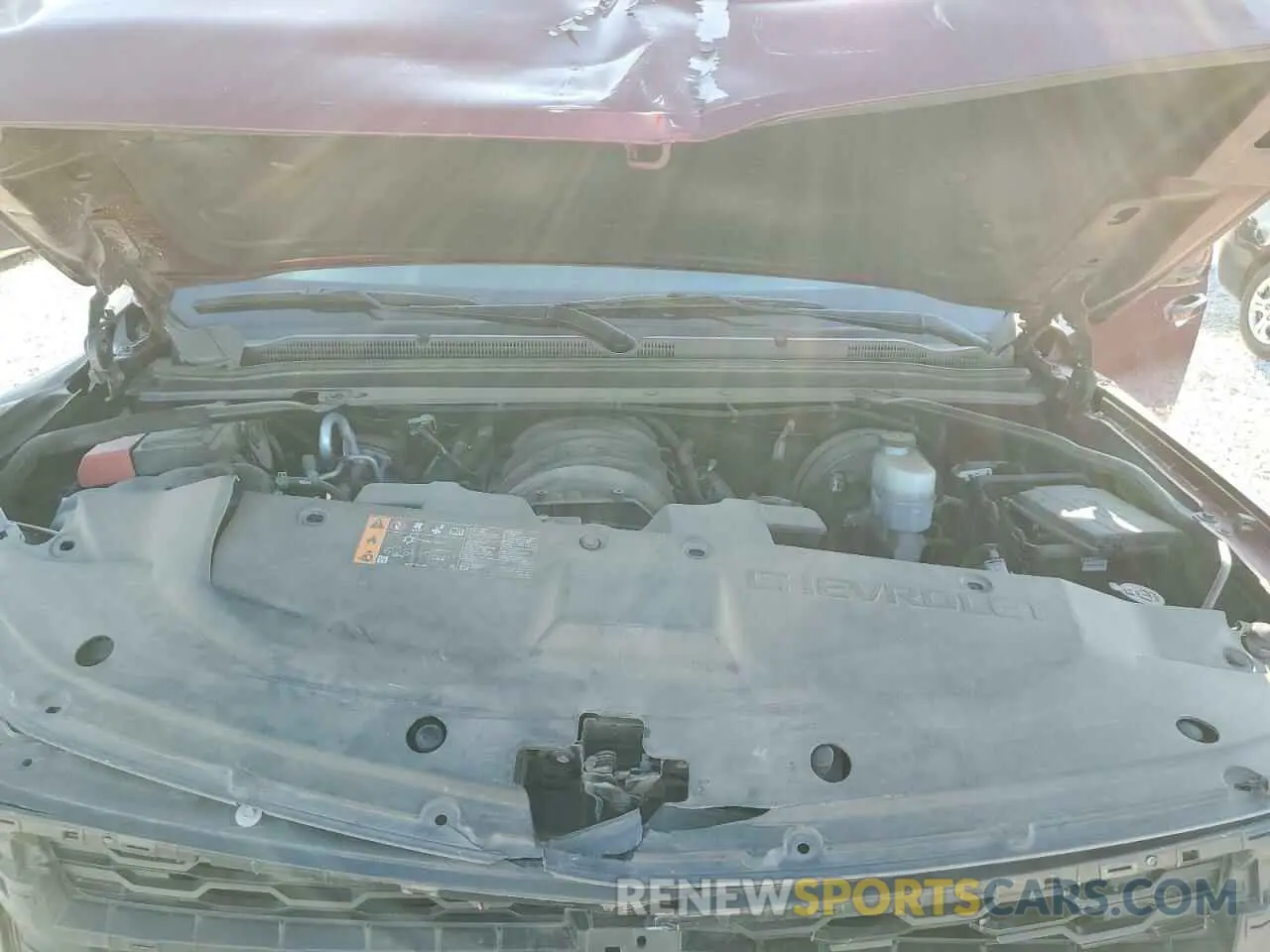 12 Photograph of a damaged car 1GNSCAEC6KR107200 CHEVROLET TAHOE 2019