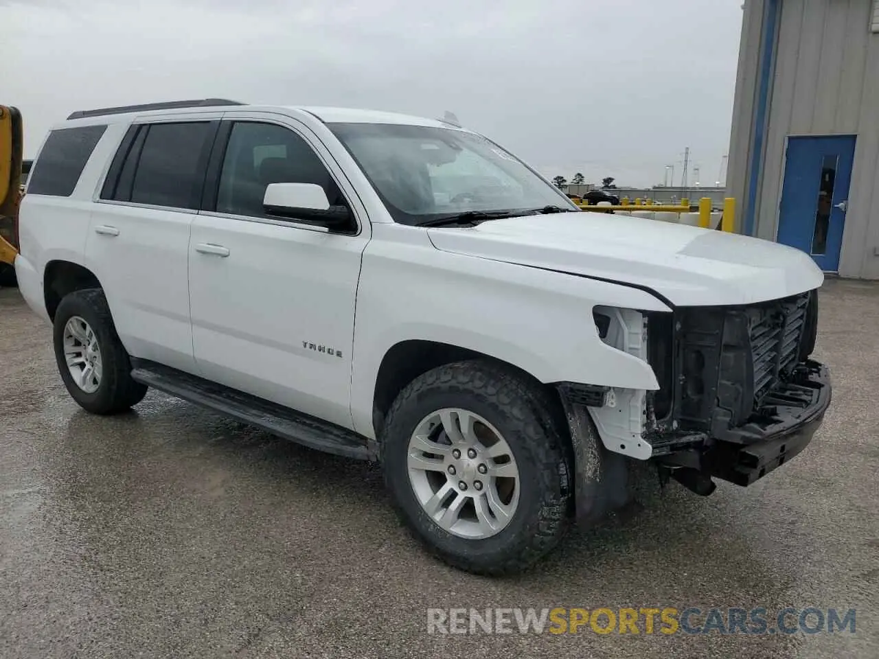 4 Photograph of a damaged car 1GNSCAKC3KR101584 CHEVROLET TAHOE 2019
