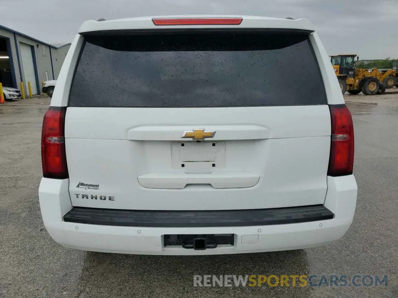 6 Photograph of a damaged car 1GNSCAKC3KR101584 CHEVROLET TAHOE 2019