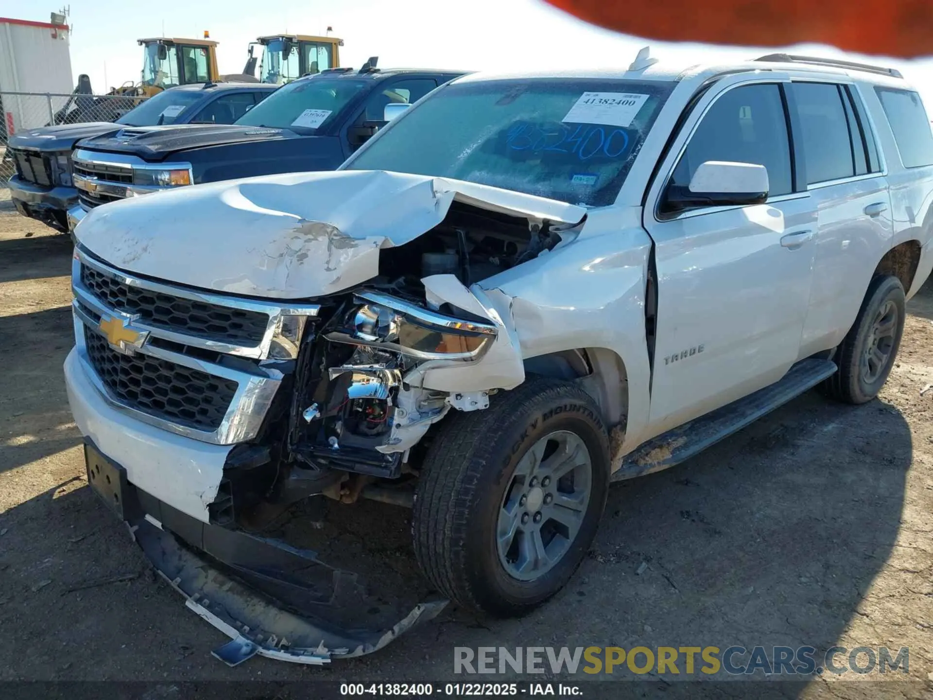 6 Photograph of a damaged car 1GNSCAKC3KR238217 CHEVROLET TAHOE 2019