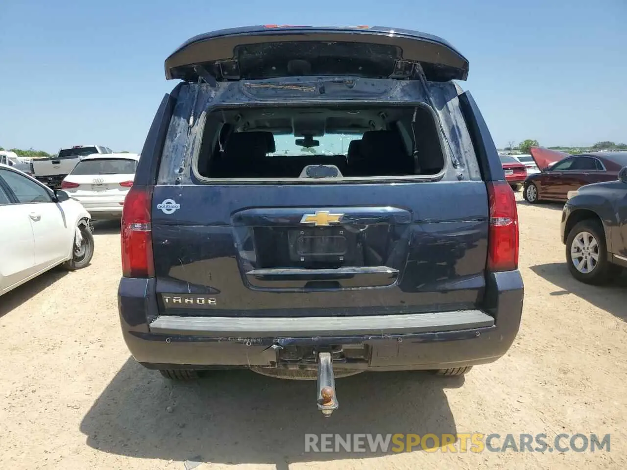 6 Photograph of a damaged car 1GNSCAKC4KR400968 CHEVROLET TAHOE 2019