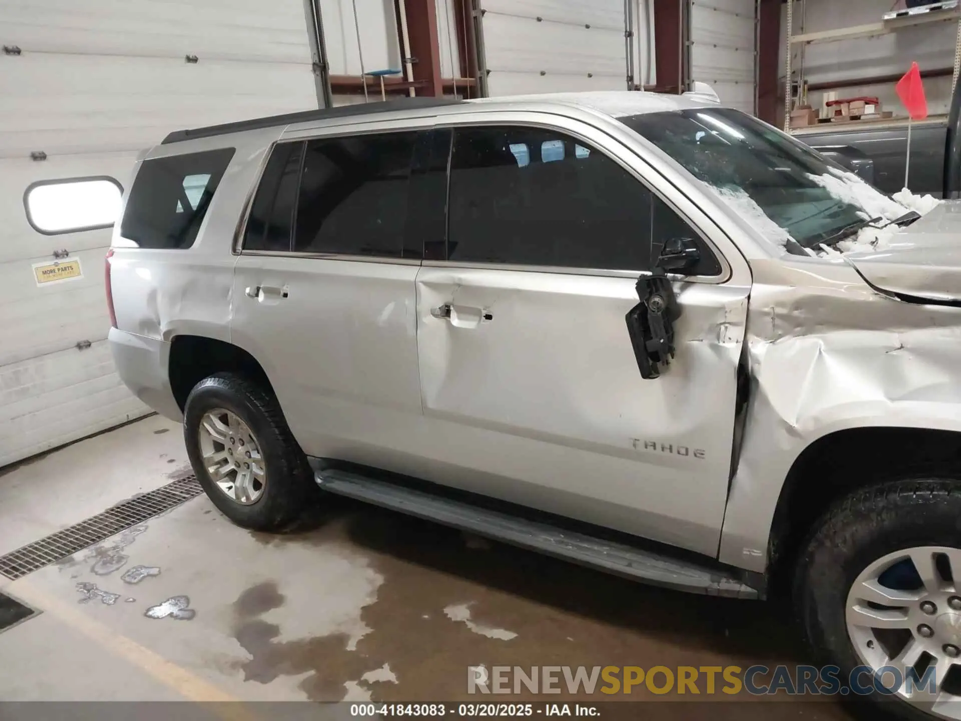 13 Photograph of a damaged car 1GNSCAKC7KR218892 CHEVROLET TAHOE 2019
