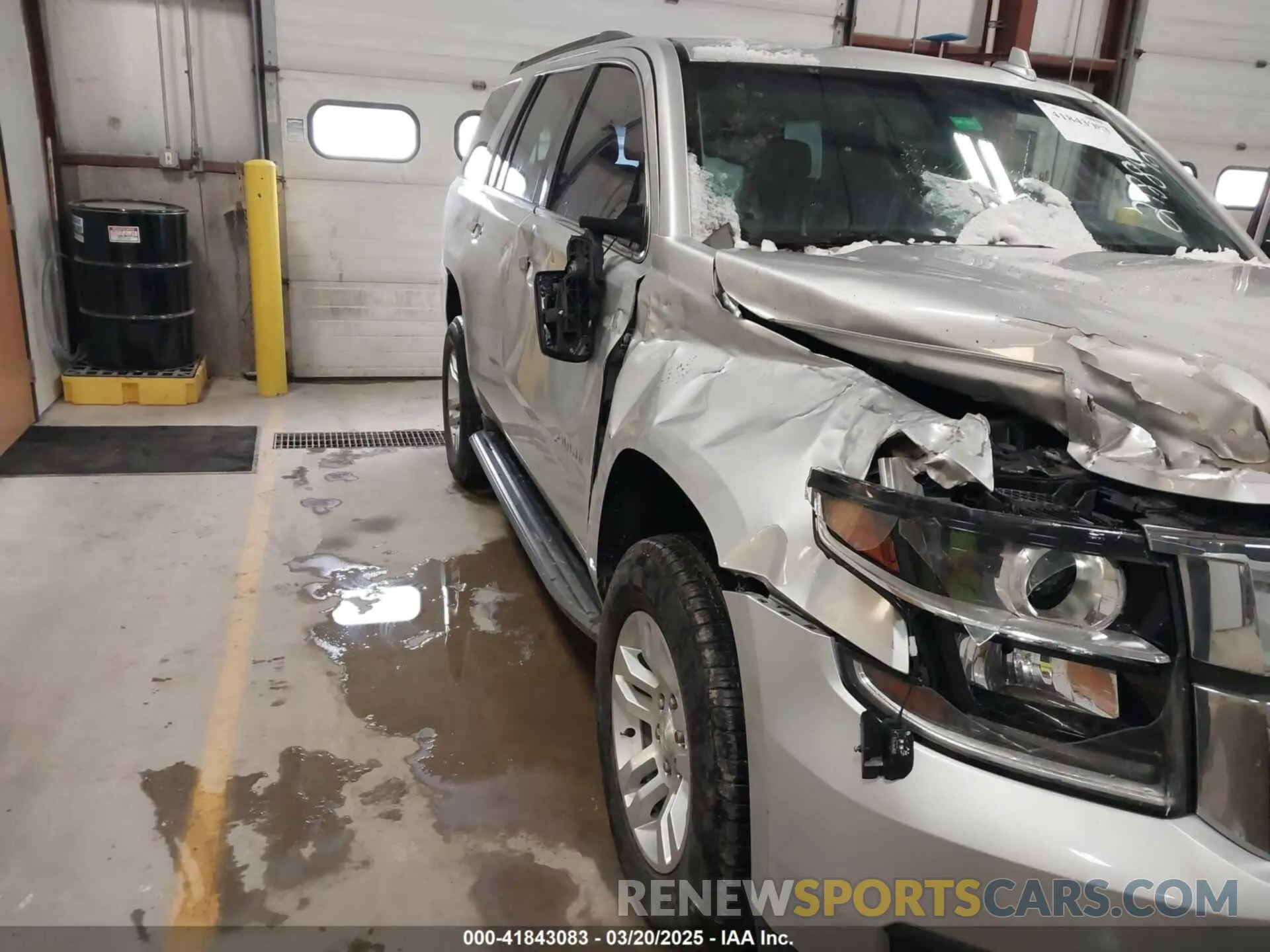 6 Photograph of a damaged car 1GNSCAKC7KR218892 CHEVROLET TAHOE 2019