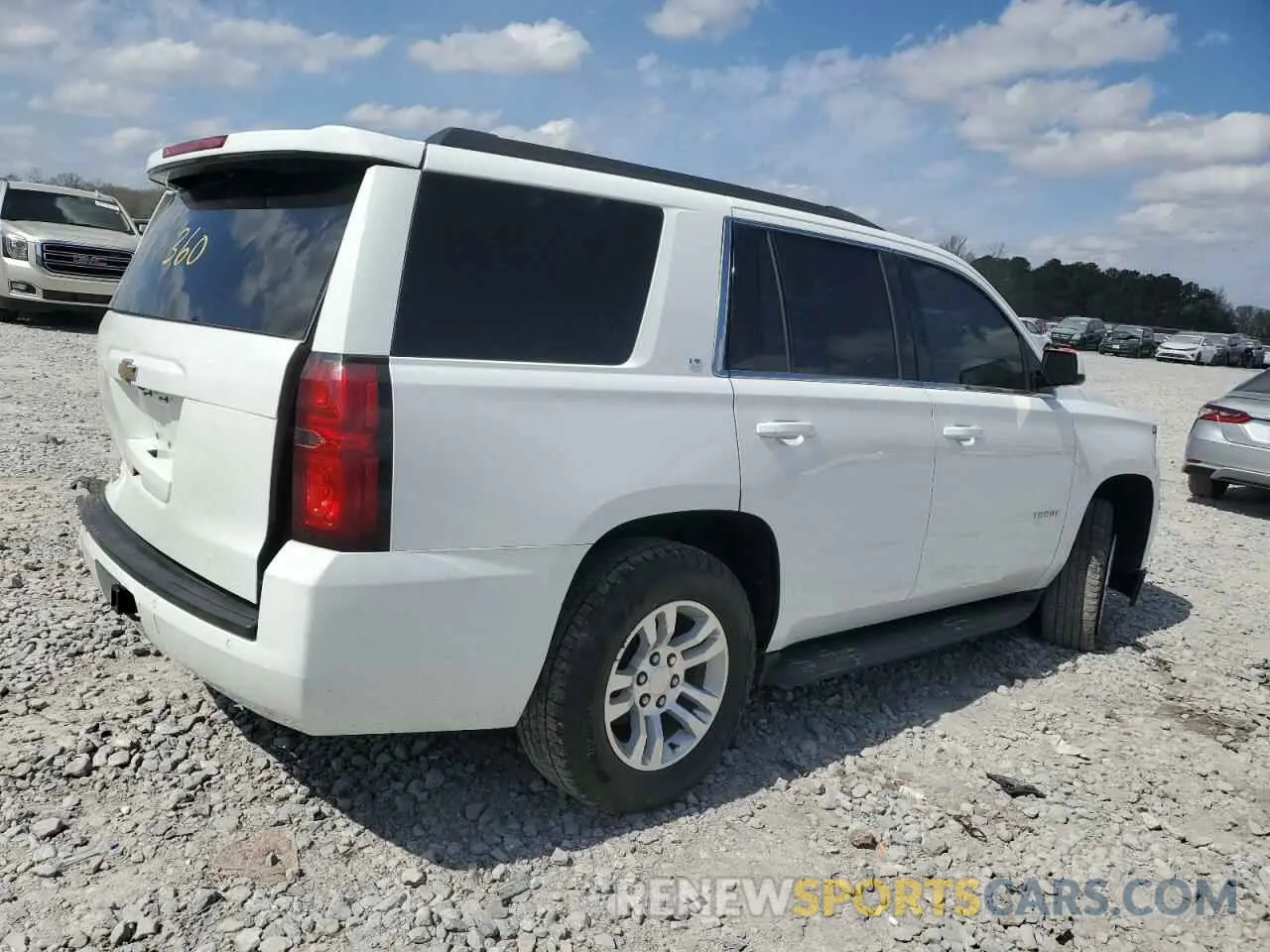 3 Photograph of a damaged car 1GNSCBKC6KR176236 CHEVROLET TAHOE 2019