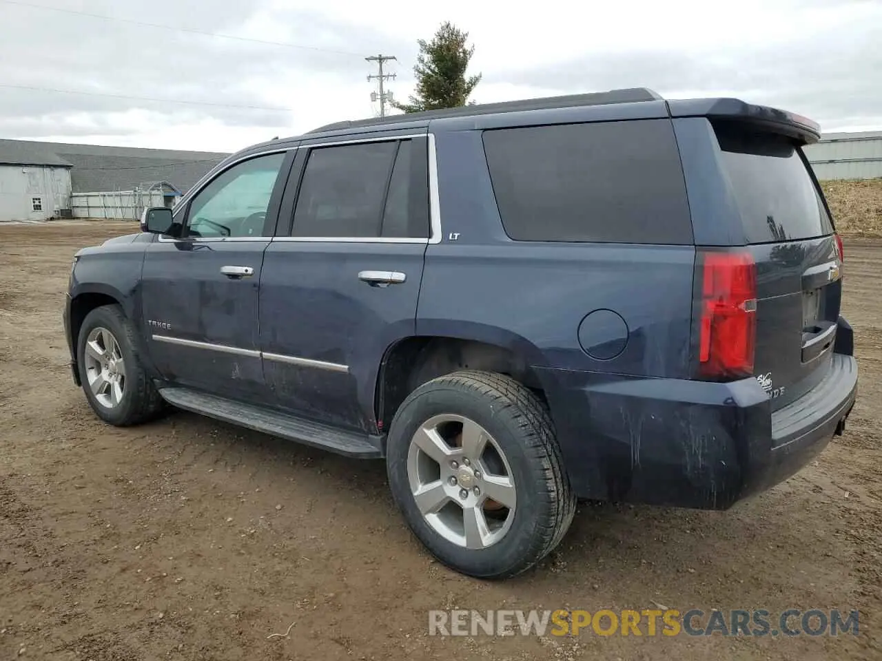 2 Photograph of a damaged car 1GNSCBKC6KR393012 CHEVROLET TAHOE 2019