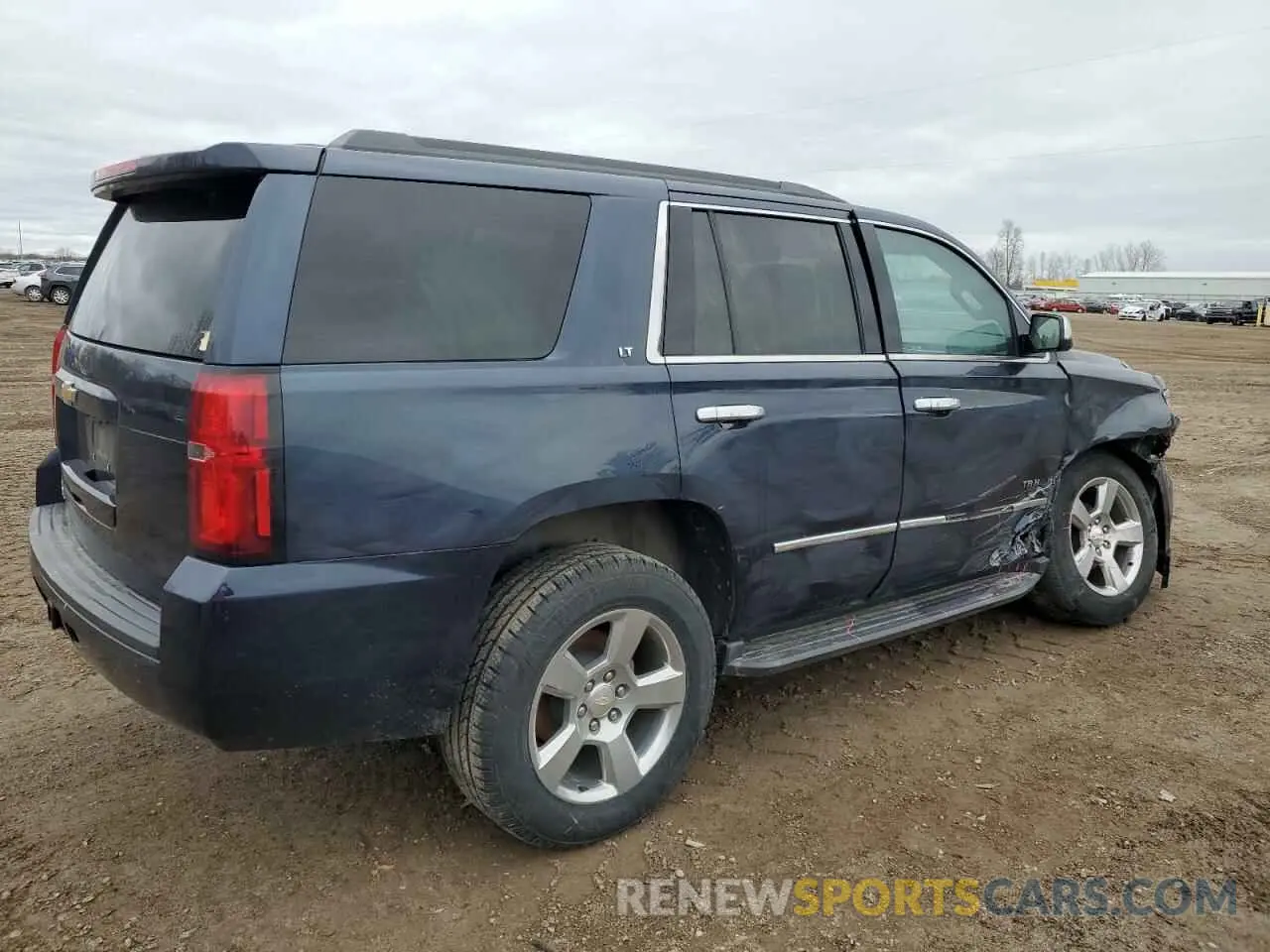 3 Photograph of a damaged car 1GNSCBKC6KR393012 CHEVROLET TAHOE 2019