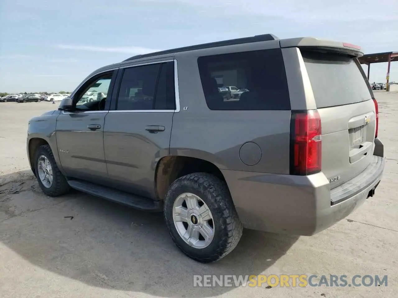 2 Photograph of a damaged car 1GNSCBKC8KR396364 CHEVROLET TAHOE 2019