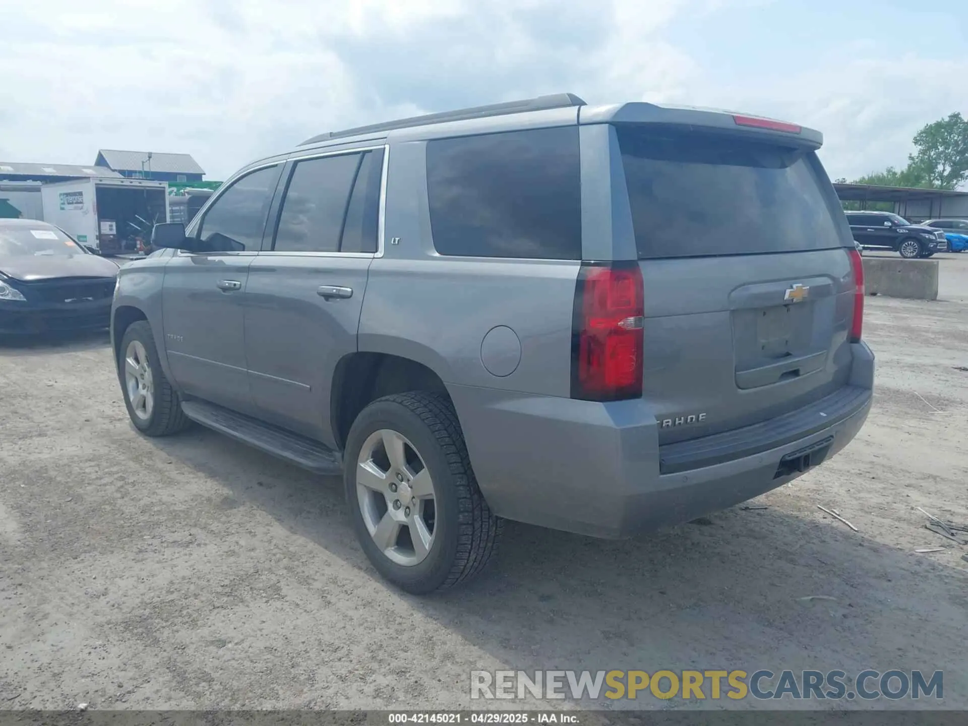 3 Photograph of a damaged car 1GNSCBKC8KR406519 CHEVROLET TAHOE 2019