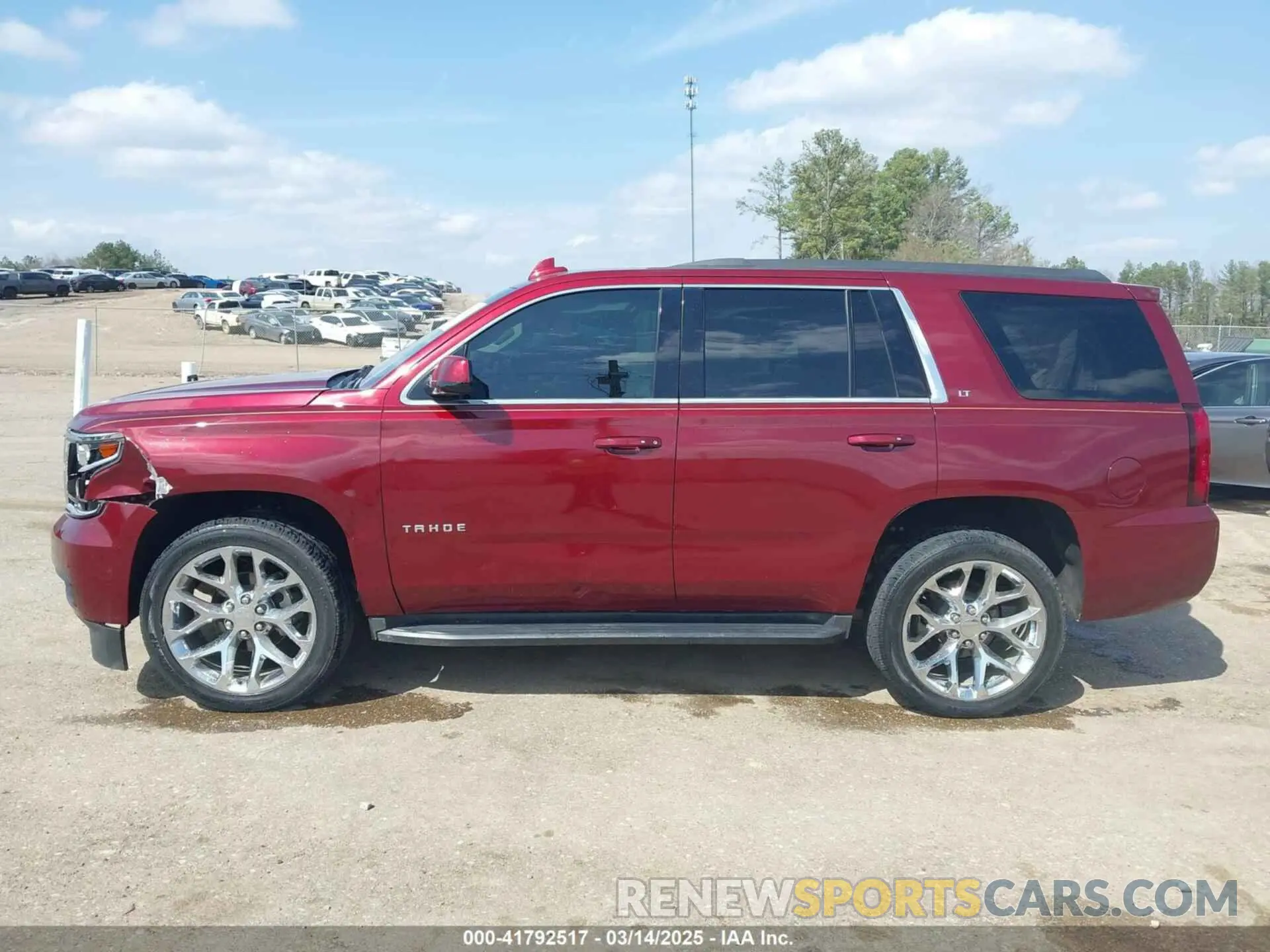 14 Photograph of a damaged car 1GNSCBKC9KR102552 CHEVROLET TAHOE 2019