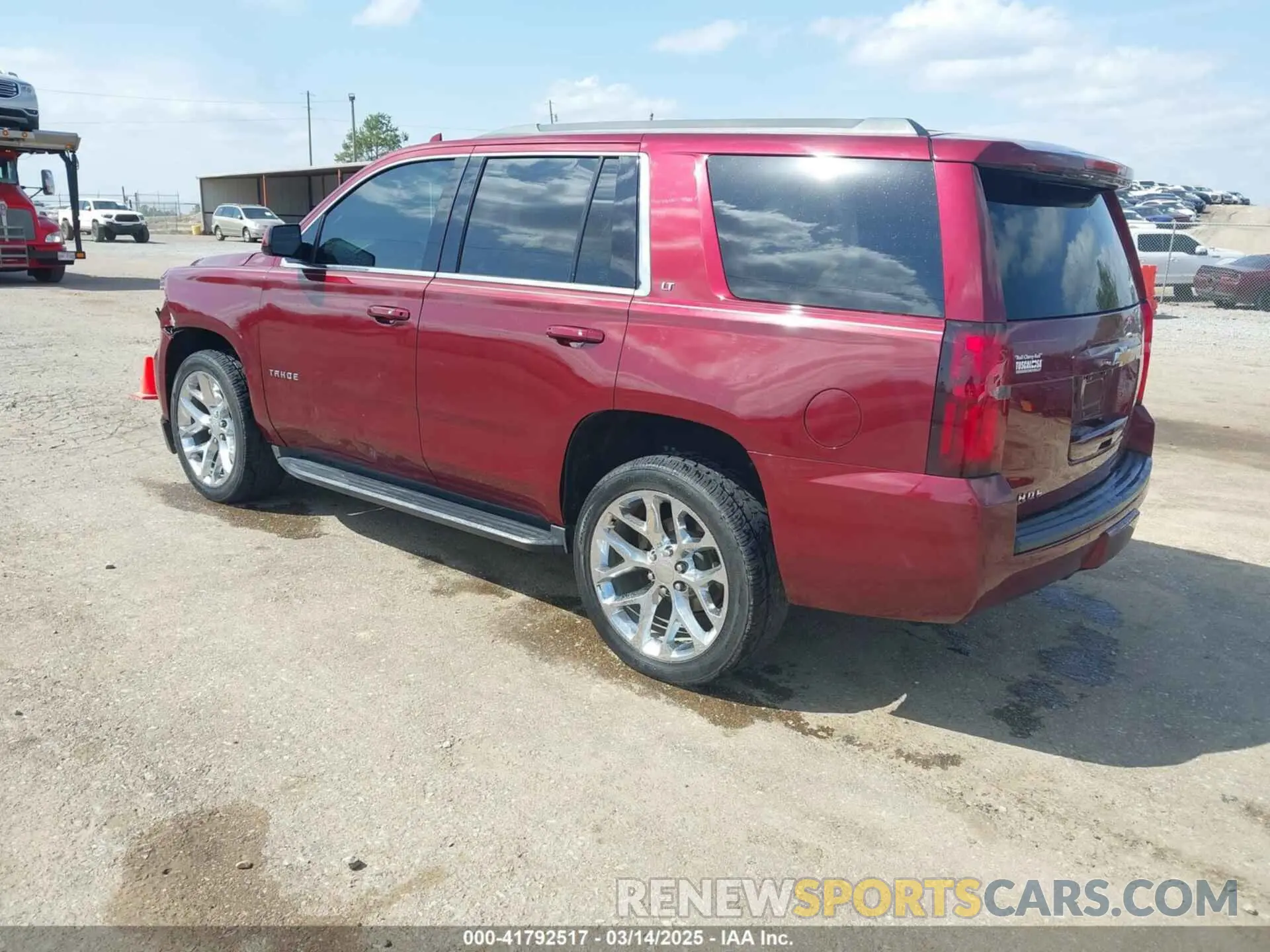 3 Photograph of a damaged car 1GNSCBKC9KR102552 CHEVROLET TAHOE 2019