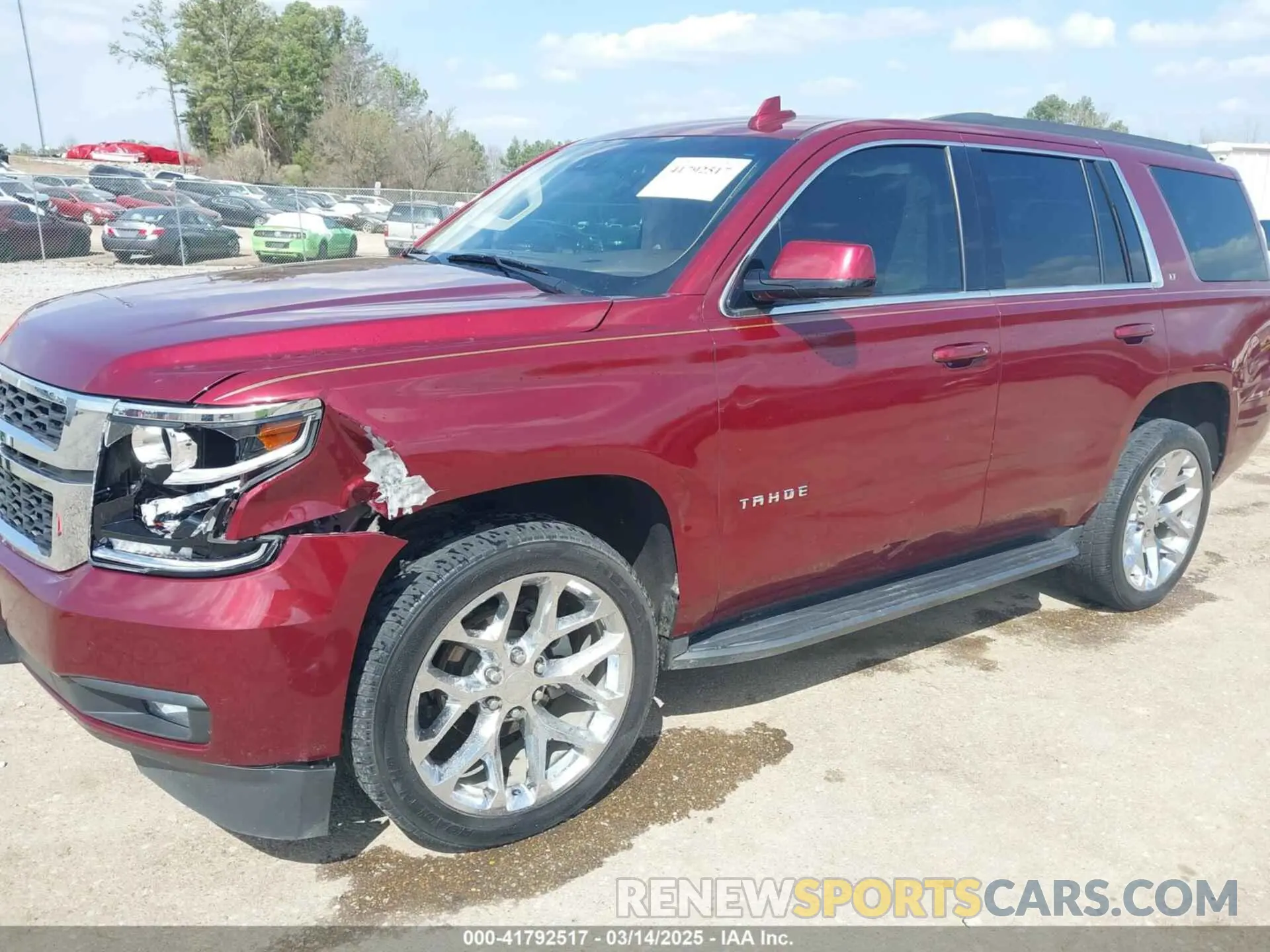 6 Photograph of a damaged car 1GNSCBKC9KR102552 CHEVROLET TAHOE 2019