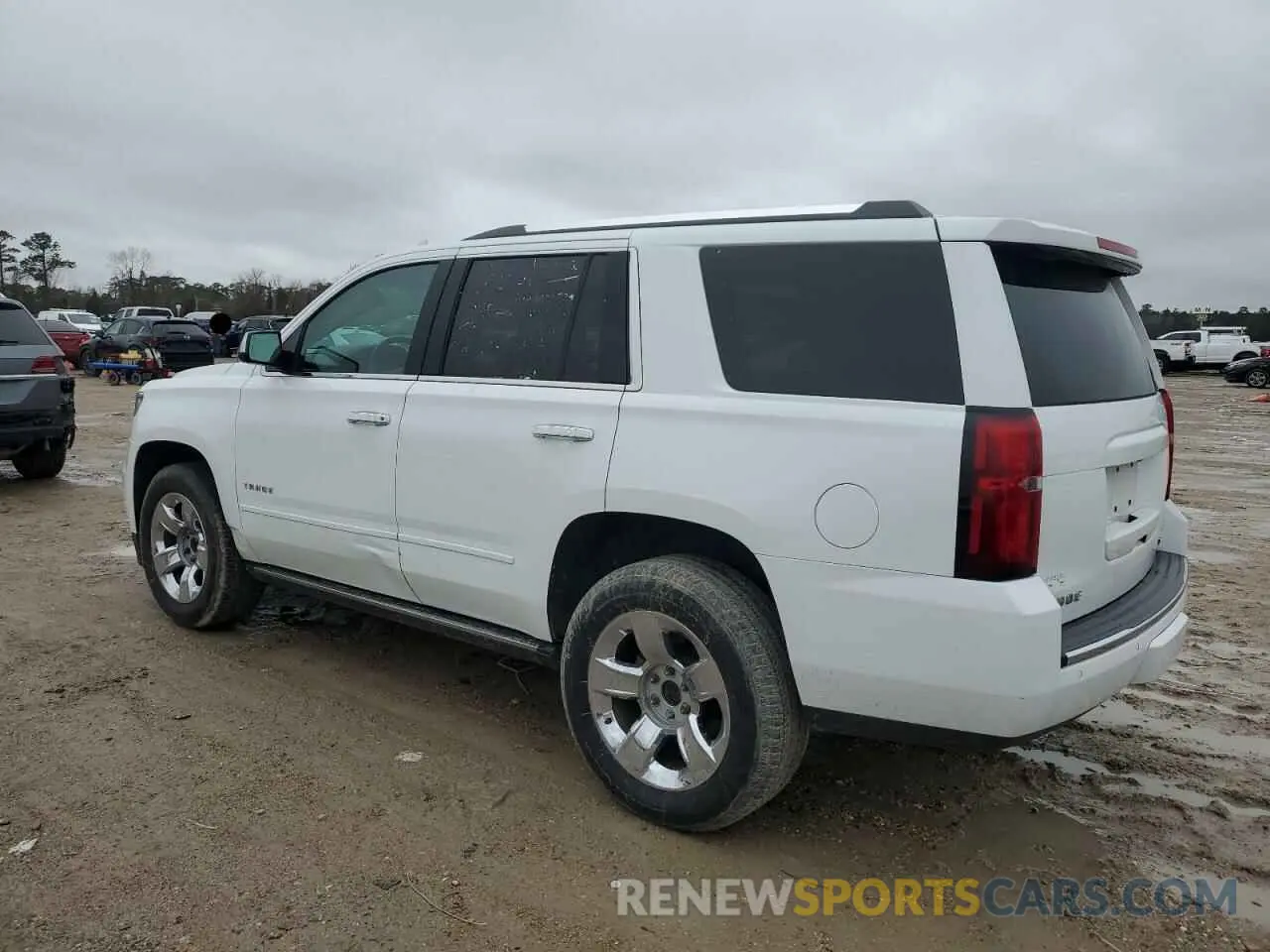 2 Photograph of a damaged car 1GNSCCKC3KR324820 CHEVROLET TAHOE 2019