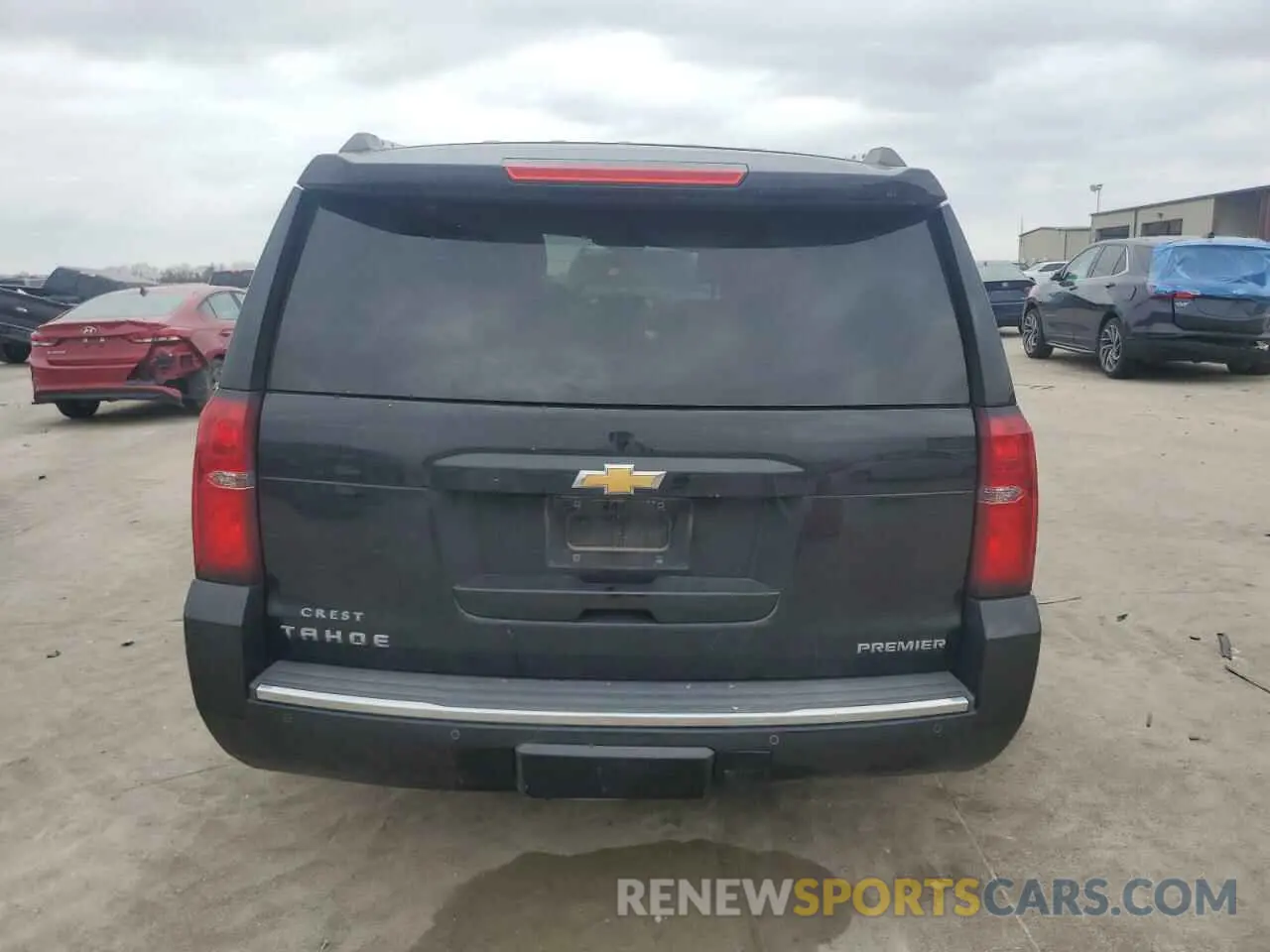 6 Photograph of a damaged car 1GNSCCKC7KR123468 CHEVROLET TAHOE 2019