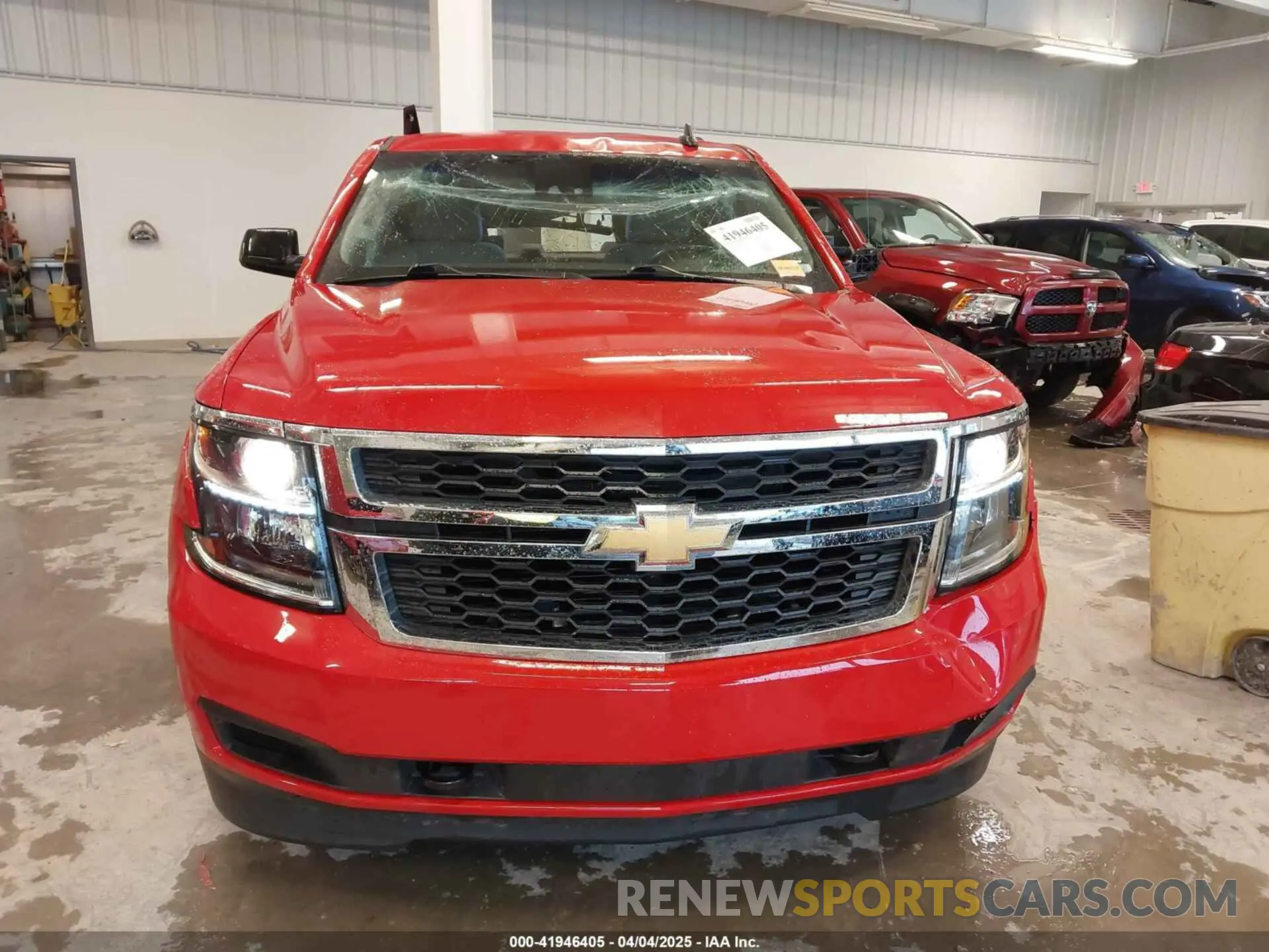 12 Photograph of a damaged car 1GNSKAEC4KR331746 CHEVROLET TAHOE 2019