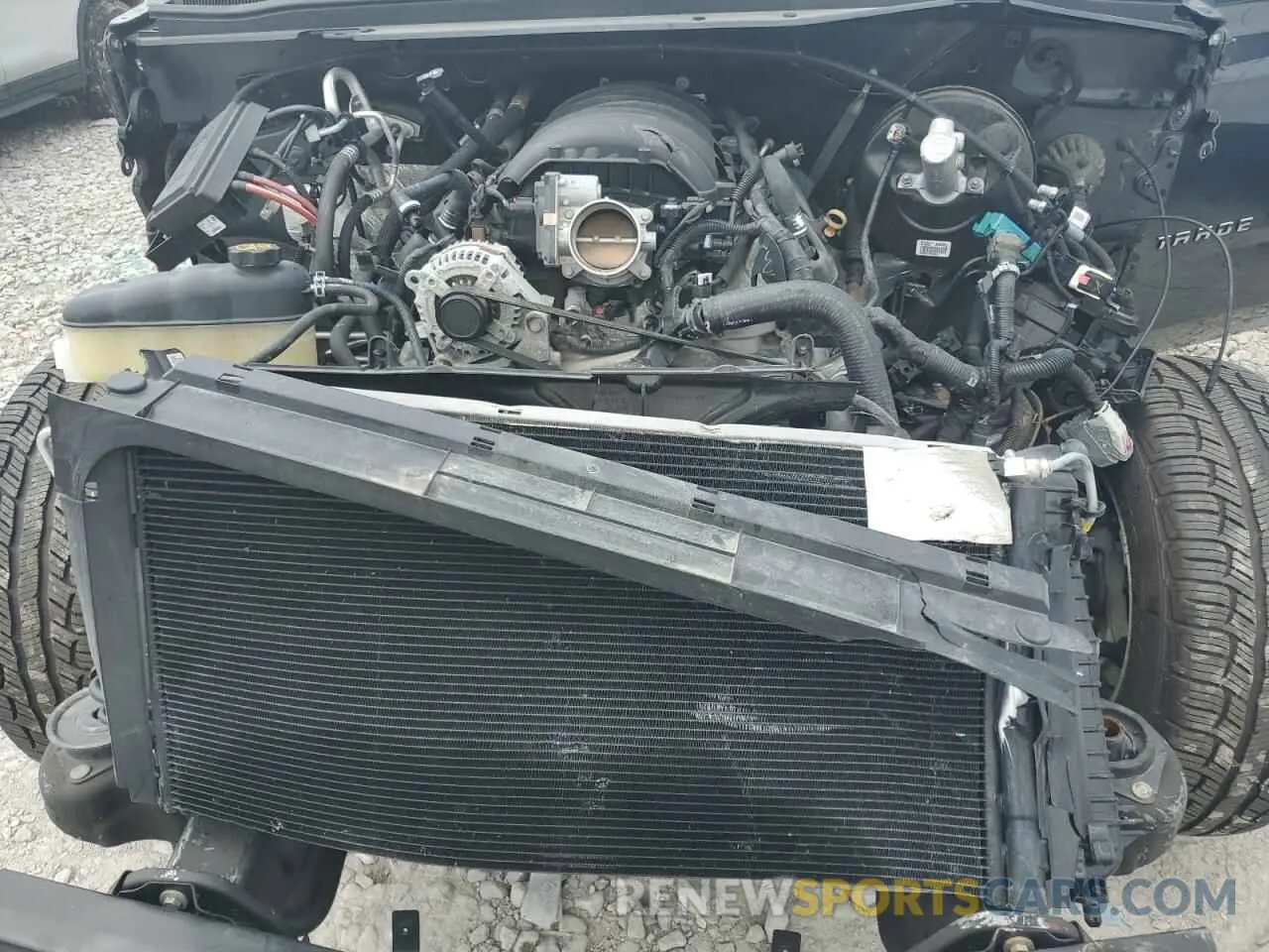 12 Photograph of a damaged car 1GNSKAKC2KR338635 CHEVROLET TAHOE 2019